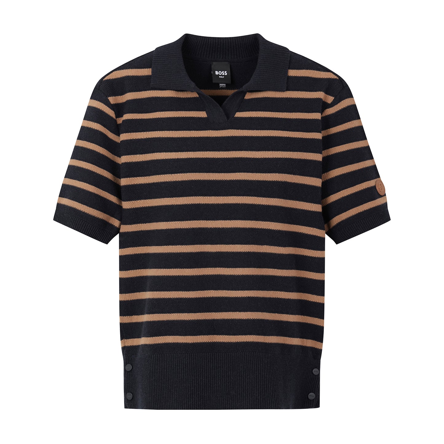 Pre-Round Stripe Polo SW | プレラウンド ストライプポロセーター