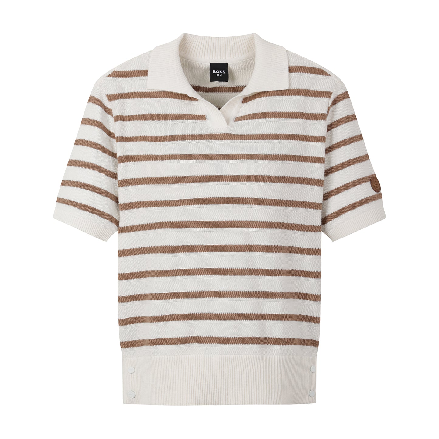 Pre-Round Stripe Polo SW | プレラウンド ストライプポロセーター