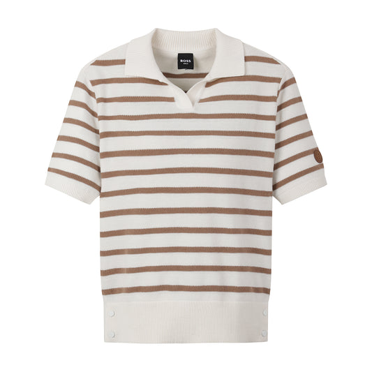 BOSS GOLF　Pre-Round Stripe Polo SW | プレラウンド ストライプポロセーター