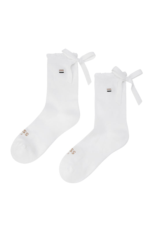 BOSS GOLF　 W Ribbon Mid Sock | リボン ミドルソックス