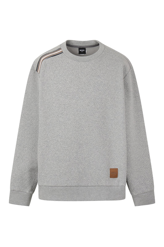 BOSS GOLF　 Monogram JQD Sweat Tee | モノグラムジャカード スウェットTシャツ