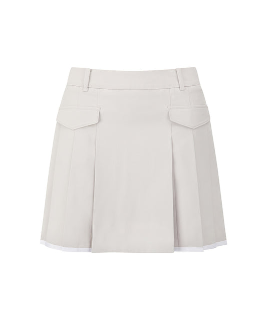 BOSS GOLF　 FA W Side Pleats Skirt |  サイドプリーツスカート