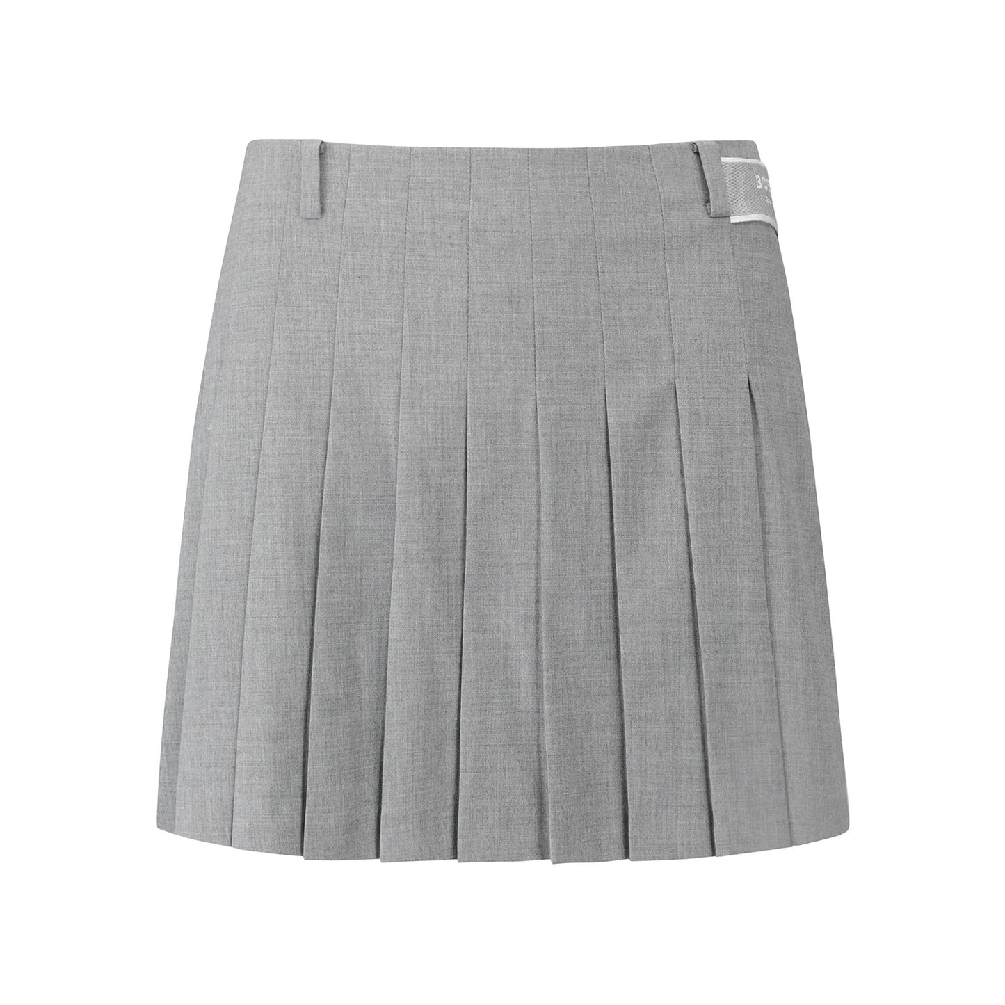 FA W Unbalanced Pleats Skirt |  アンバランス プリーツスカート