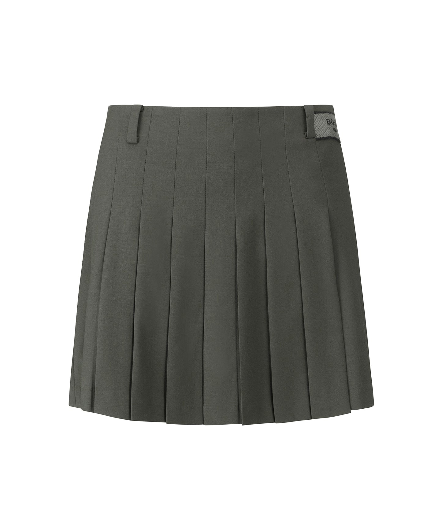 FA W Unbalanced Pleats Skirt |  アンバランス プリーツスカート