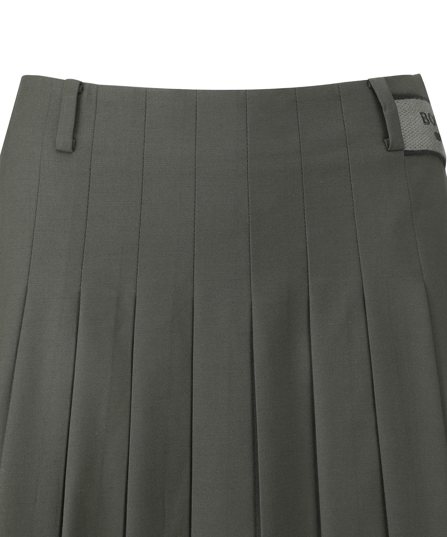 FA W Unbalanced Pleats Skirt |  アンバランス プリーツスカート