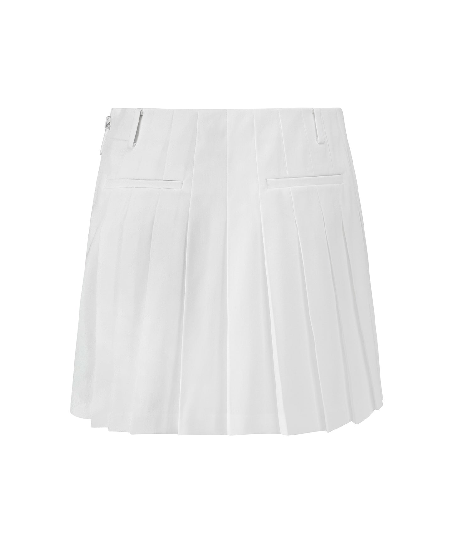 FA W Unbalanced Pleats Skirt |  アンバランス プリーツスカート