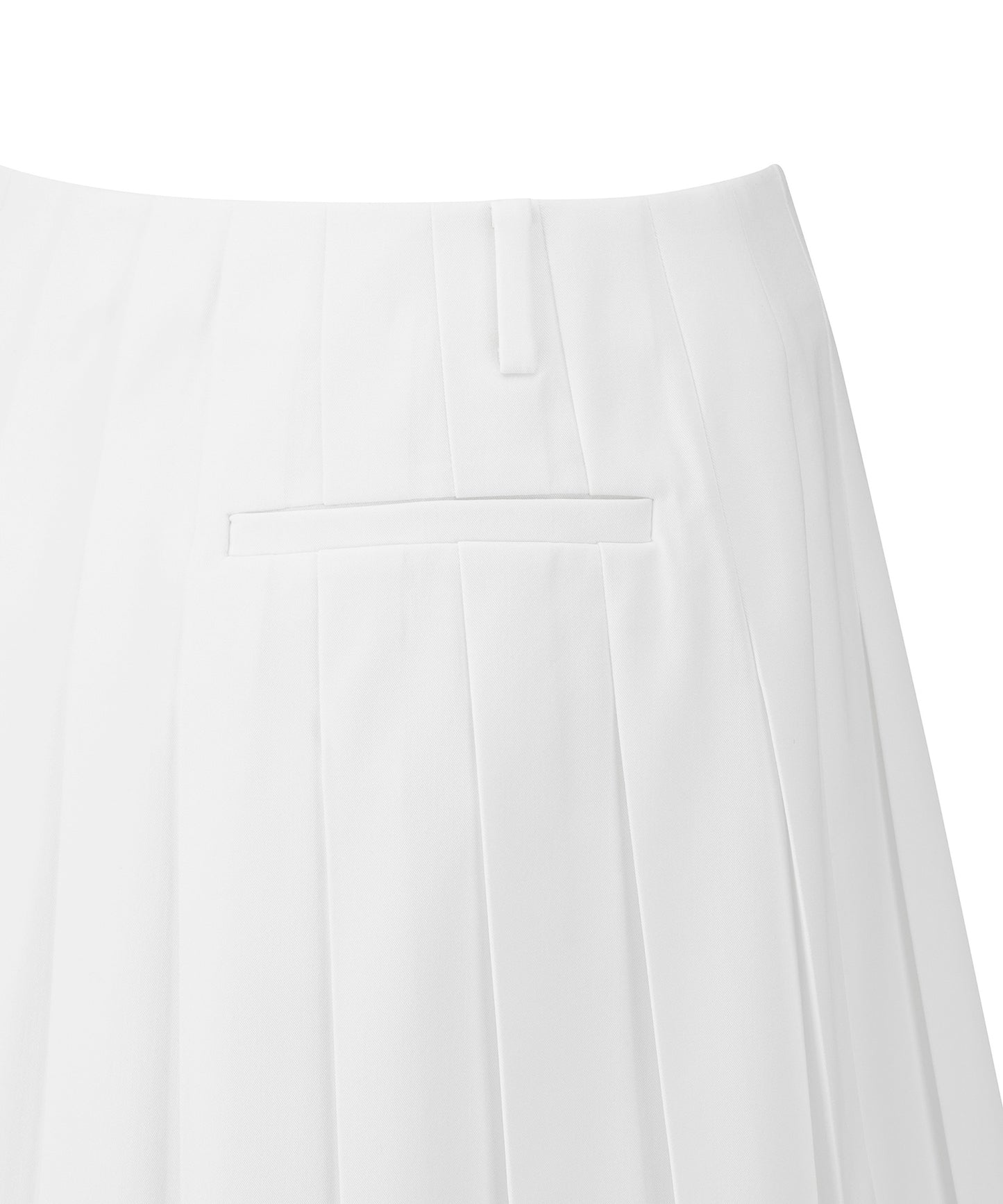 FA W Unbalanced Pleats Skirt |  アンバランス プリーツスカート