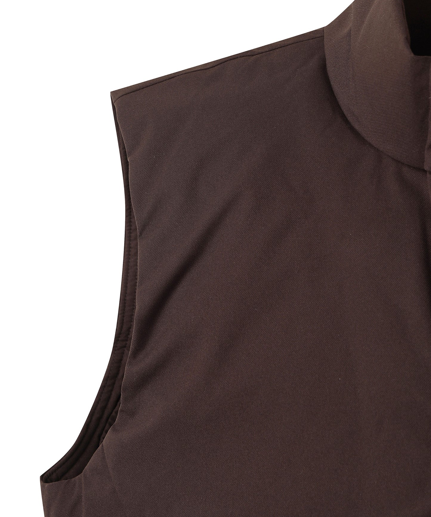 WT M Non-Quilted Swing Down VT | インキルティング スウィング ダウン ベスト