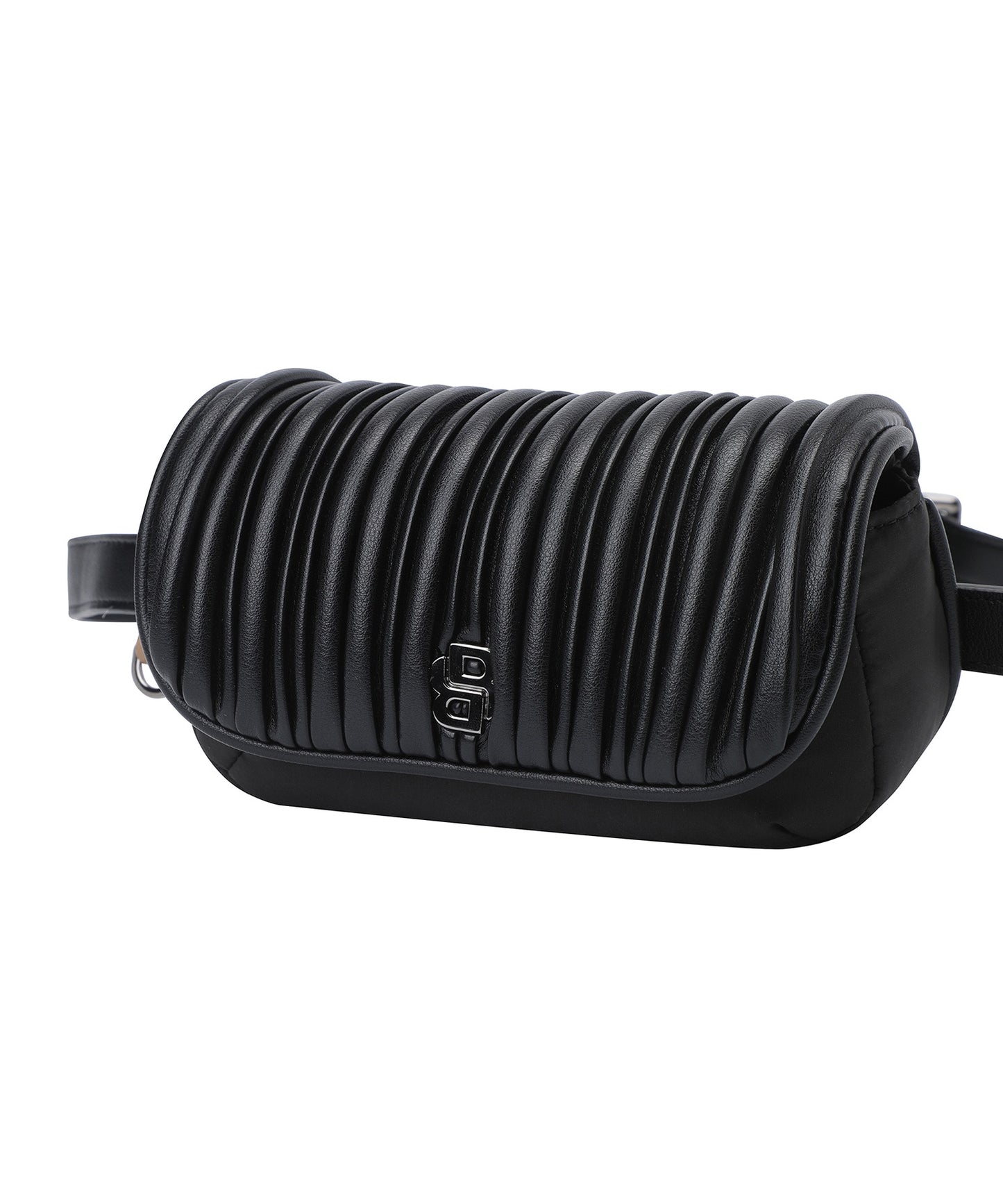 W Double B Belt Bag_Textured  | ダブルB ベルトバッグ