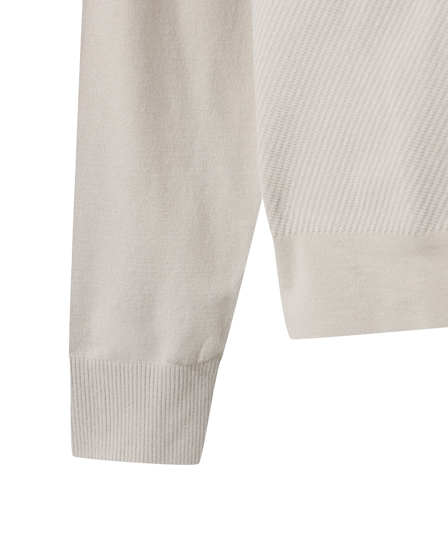 FA M Twill Textured Polo SW |  ツイルテクスチャー ポロスウェット