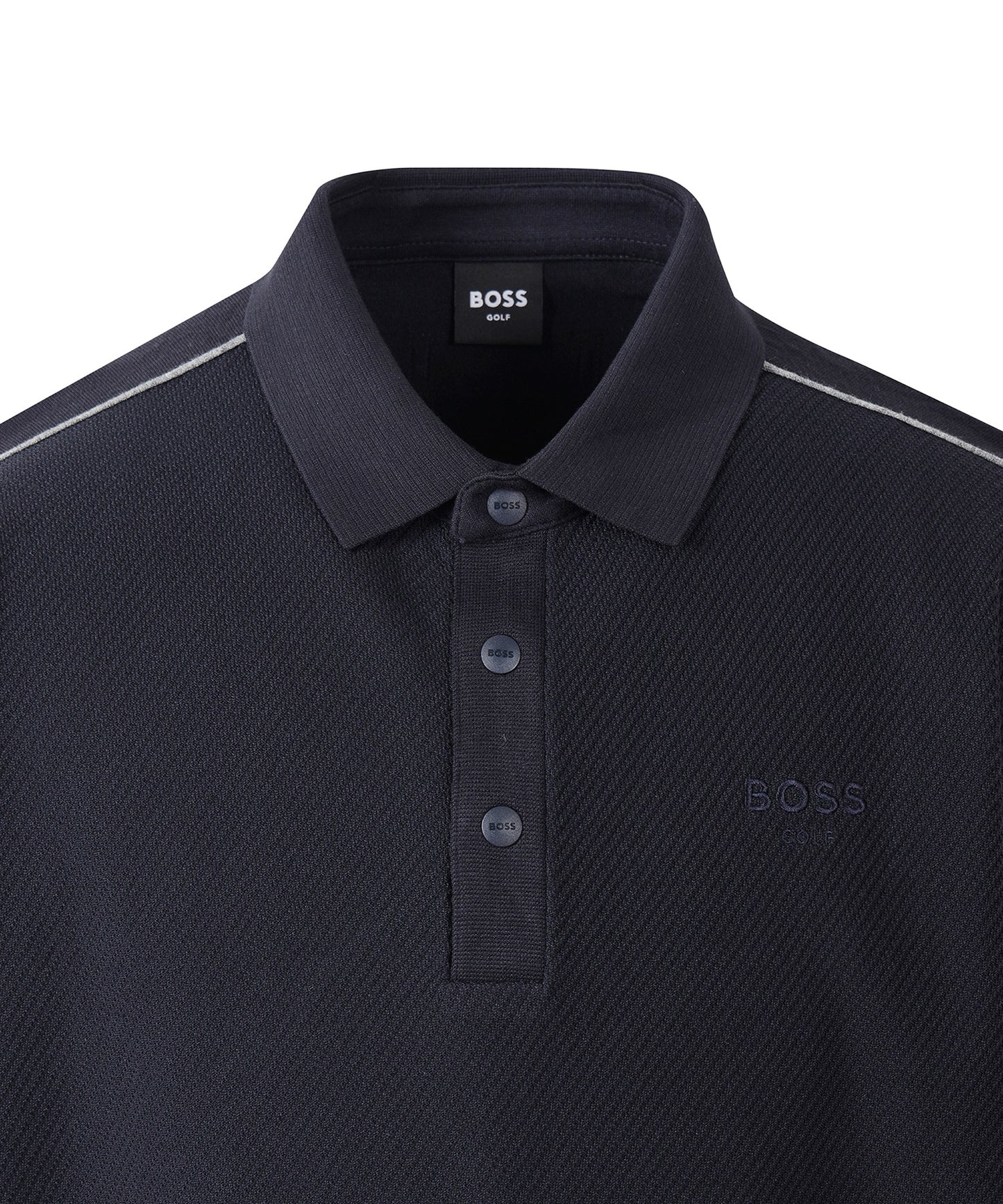 FA M Twill Textured Polo SW |  ツイルテクスチャー ポロスウェット