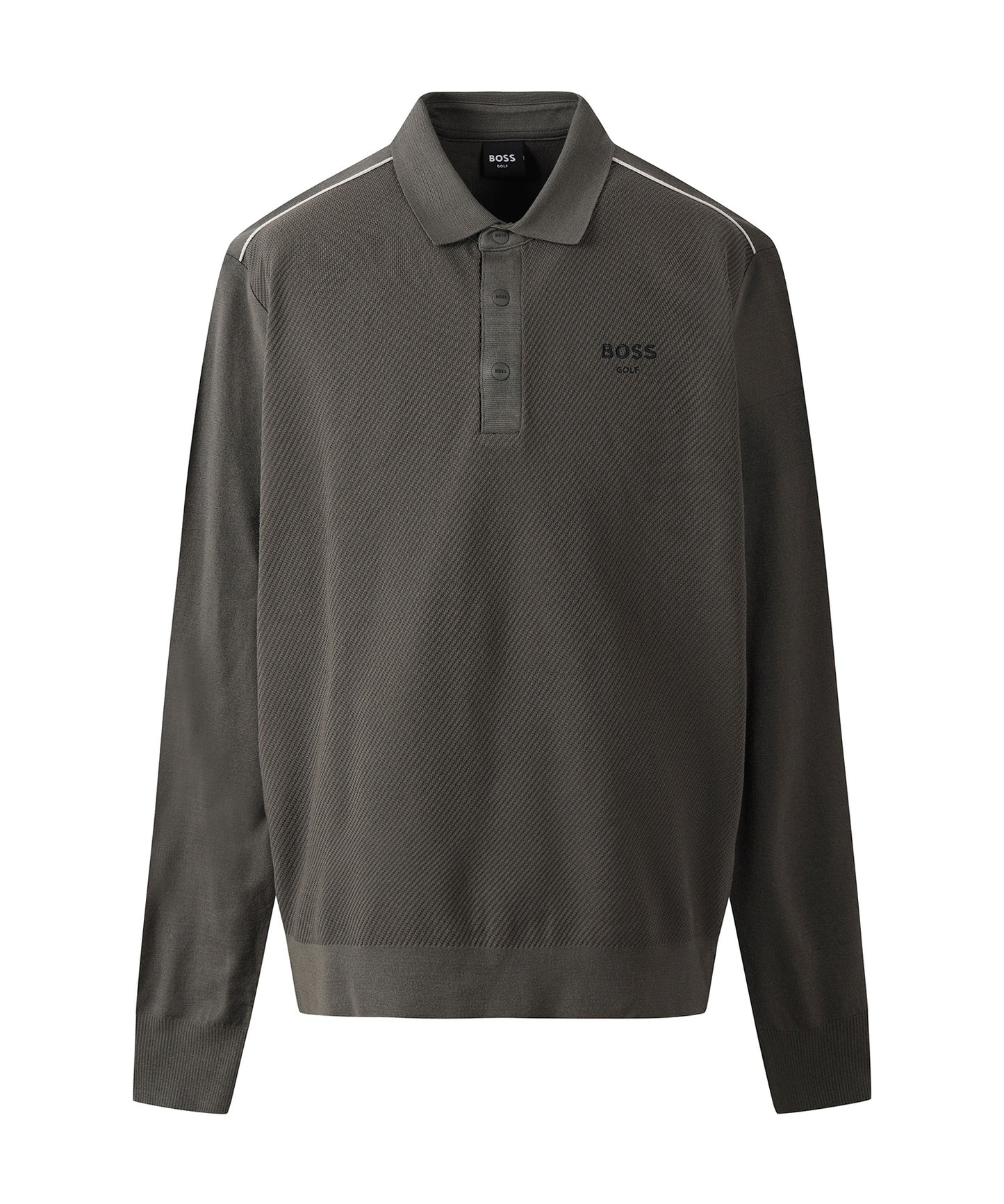 FA M Twill Textured Polo SW |  ツイルテクスチャー ポロスウェット