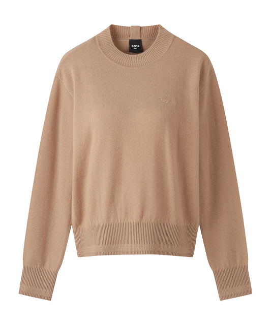 BOSS GOLF　 FA W Cash Blended R-neck SW |  カシミヤブレンド クルーネック スウェット