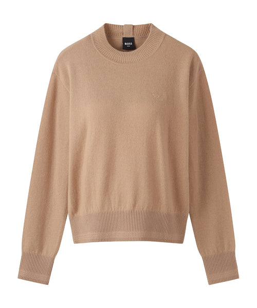 FA W Cash Blended R-neck SW |  カシミヤブレンド クルーネック スウェット