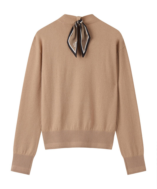 BOSS GOLF　FA W Cash Blended R-neck SW |  カシミヤブレンド クルーネック スウェット