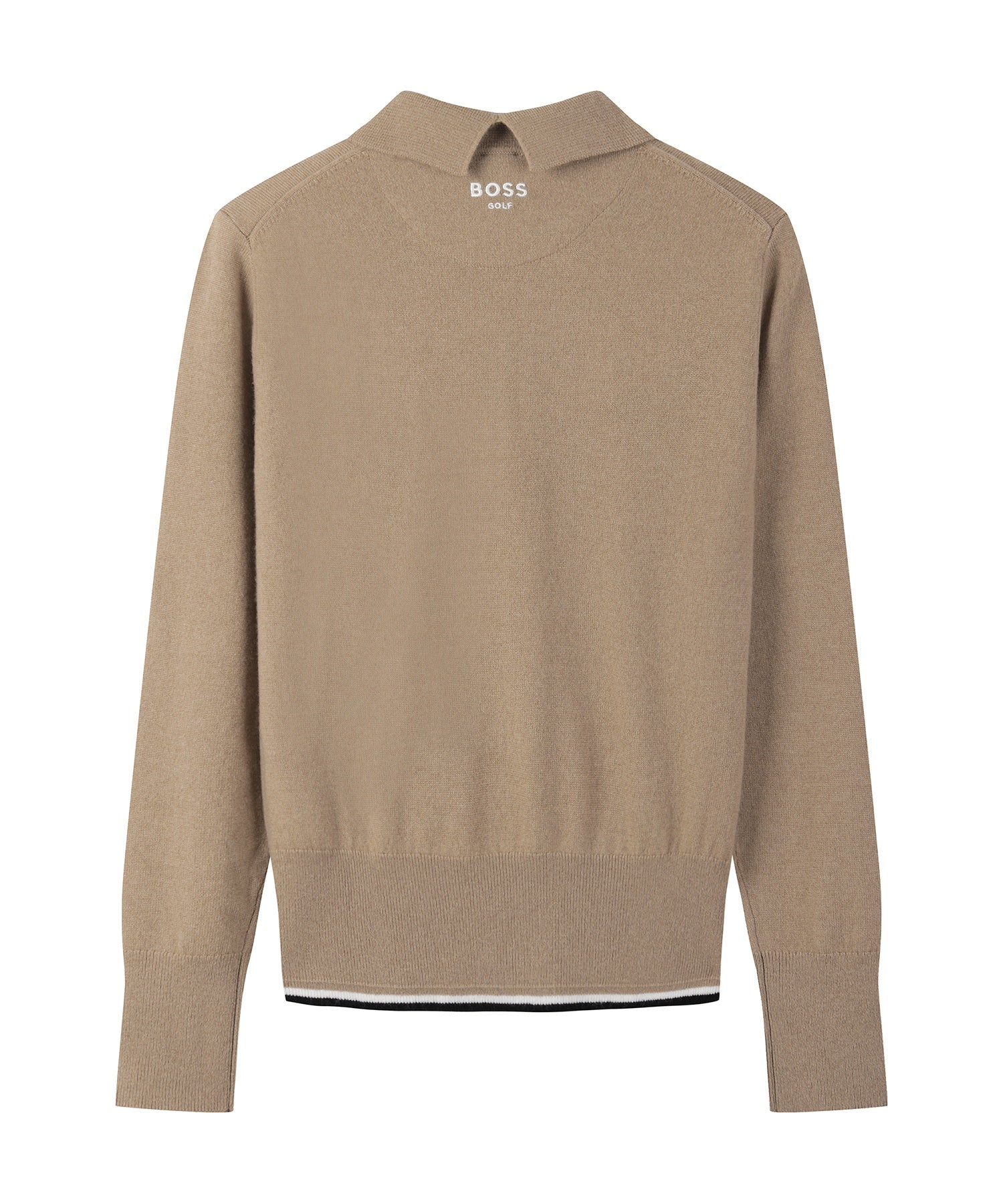 FR2 GOLF ポロ襟セーター ベージュ 長袖カットソー FR2 GOLF ポロ襟セーター ベージュ 長袖カットソー