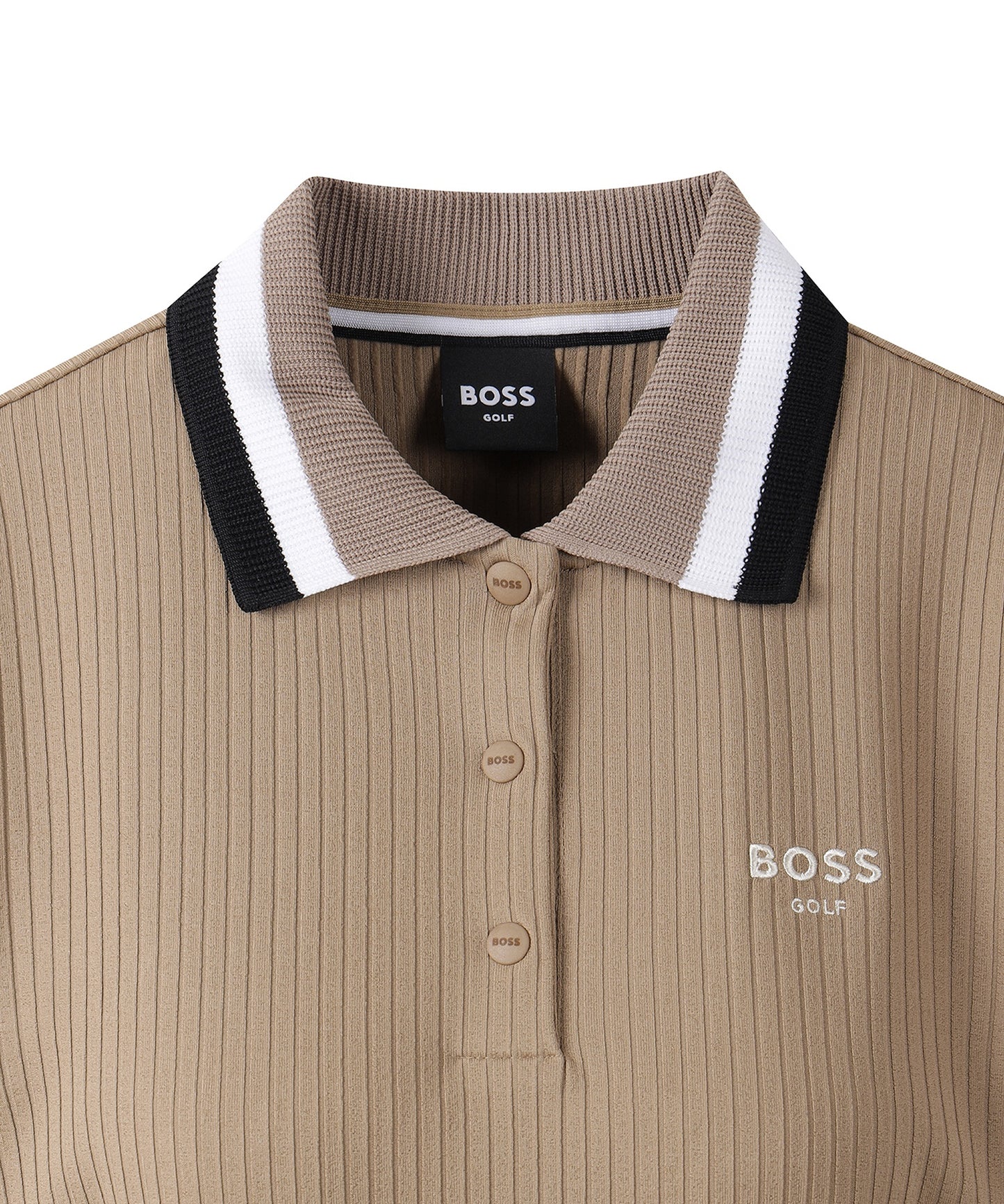 FA W BWC Collar LS Polo |  BWC カラー 長袖ポロシャツ