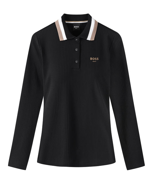 BOSS GOLF　 FA W BWC Collar LS Polo |  BWC カラー 長袖ポロシャツ