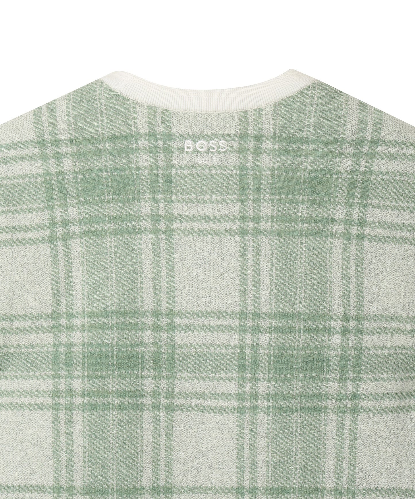 WT M Check Pattern Sweater, WP | チェック パターン バンピング スウェーター