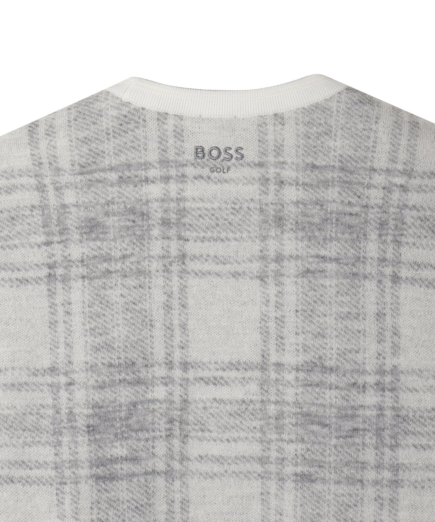 WT M Check Pattern Sweater, WP | チェック パターン バンピング スウェーター