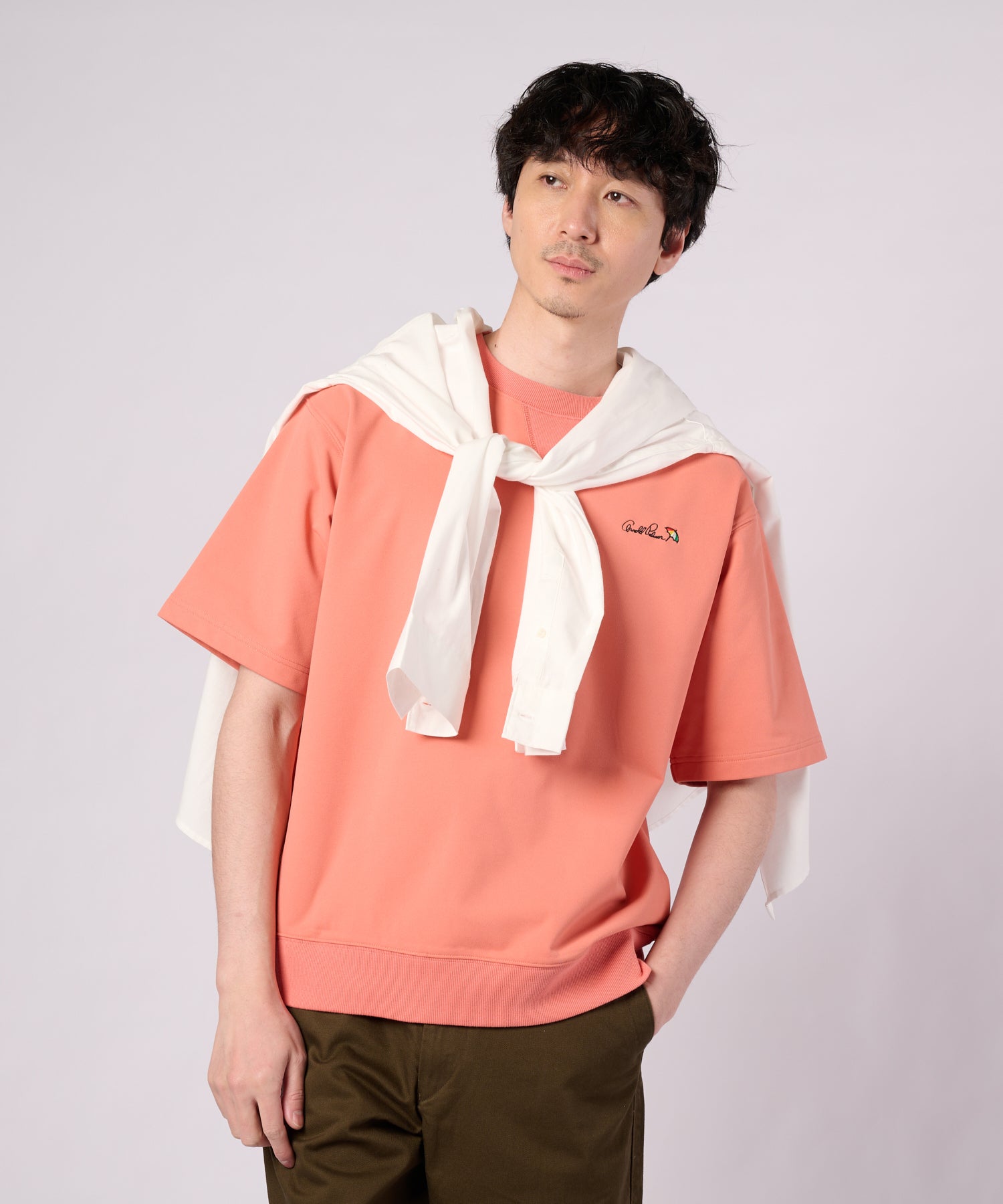 アーノルドパーマー ぬいぐるみ AIR FLEX スウェットTシャツ（Tシャツ/カットソー/メンズ