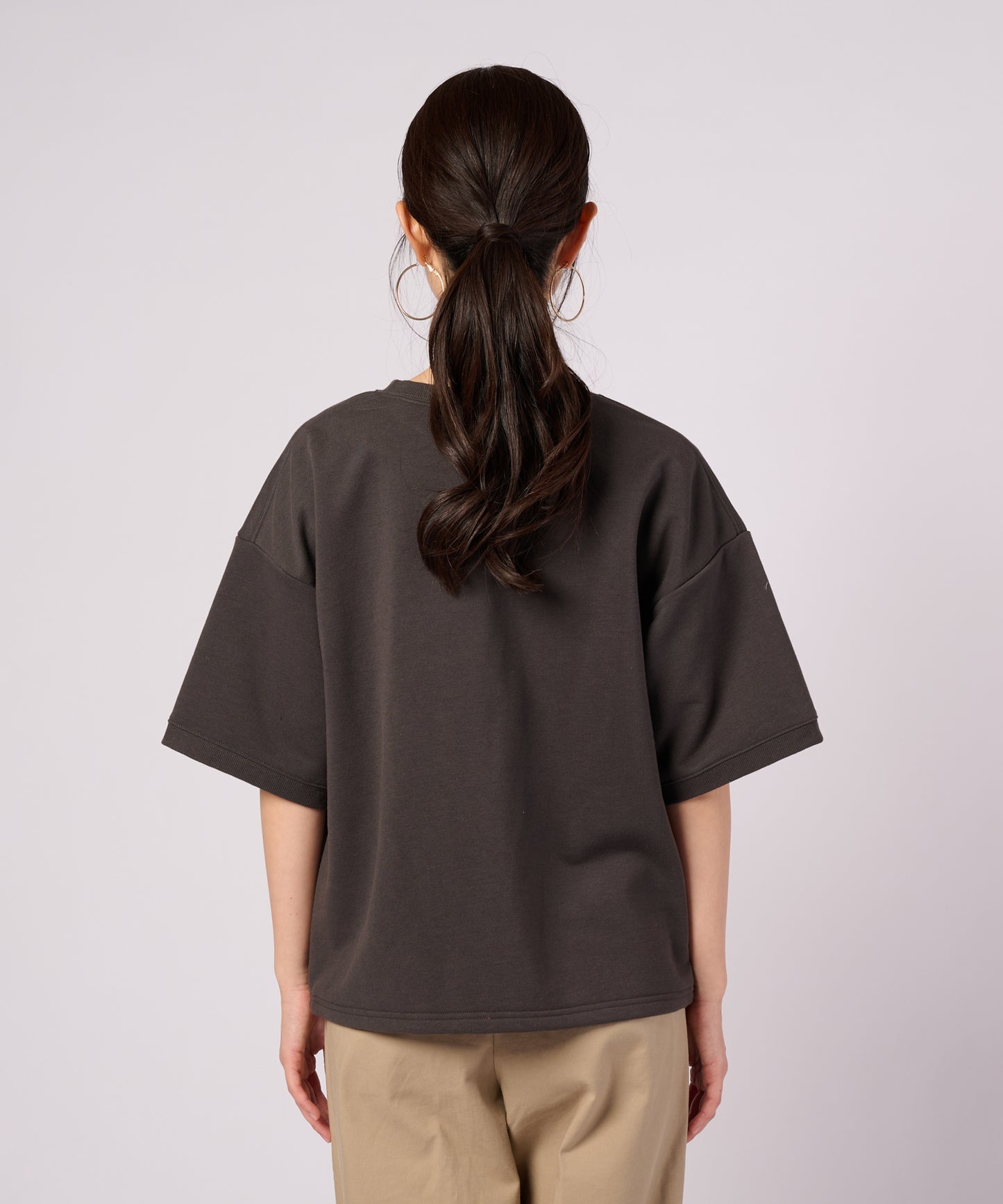 裏毛グラフィック プルオーバー