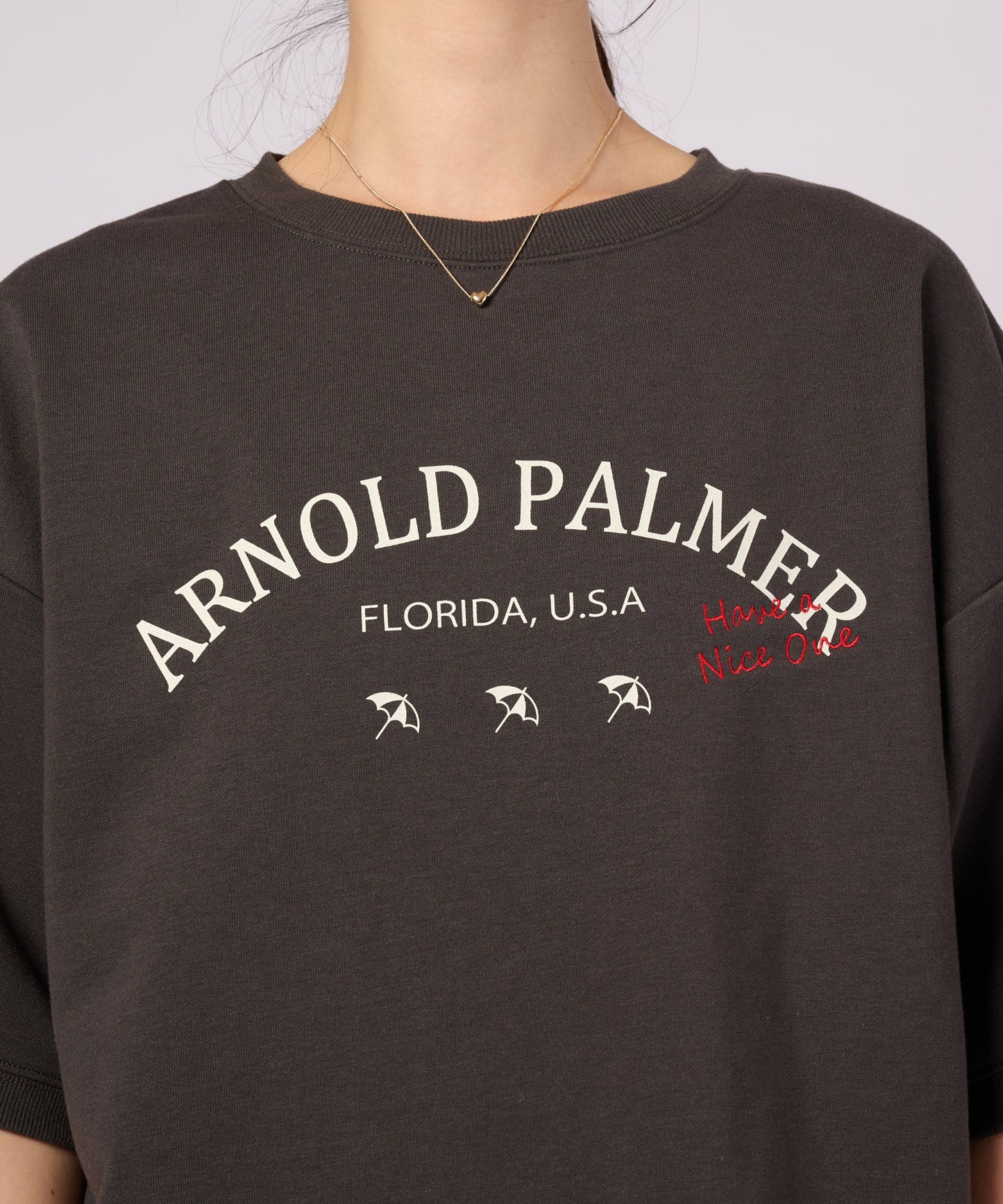 裏毛グラフィック プルオーバー