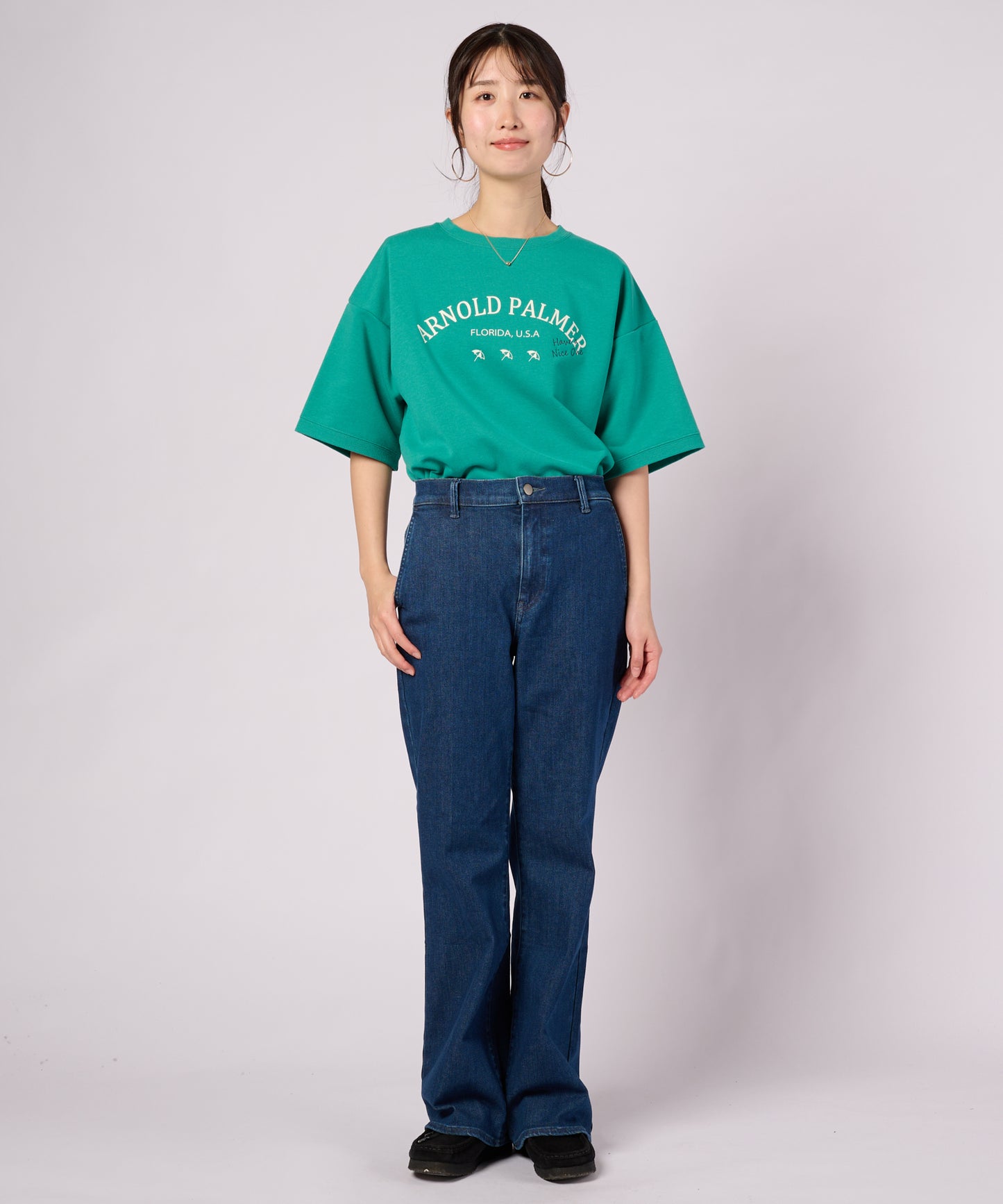 裏毛グラフィック プルオーバー