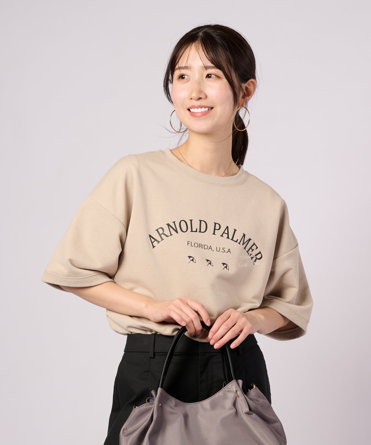 裏毛グラフィック プルオーバー