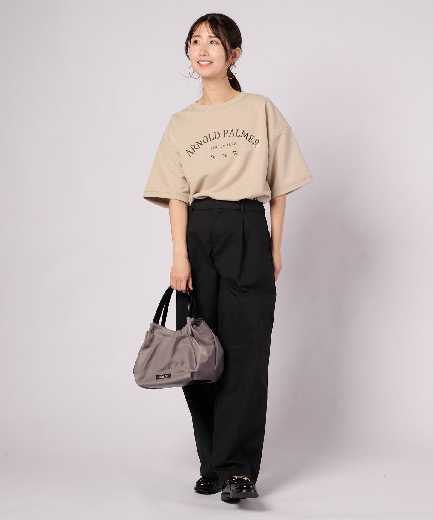 裏毛グラフィック プルオーバー