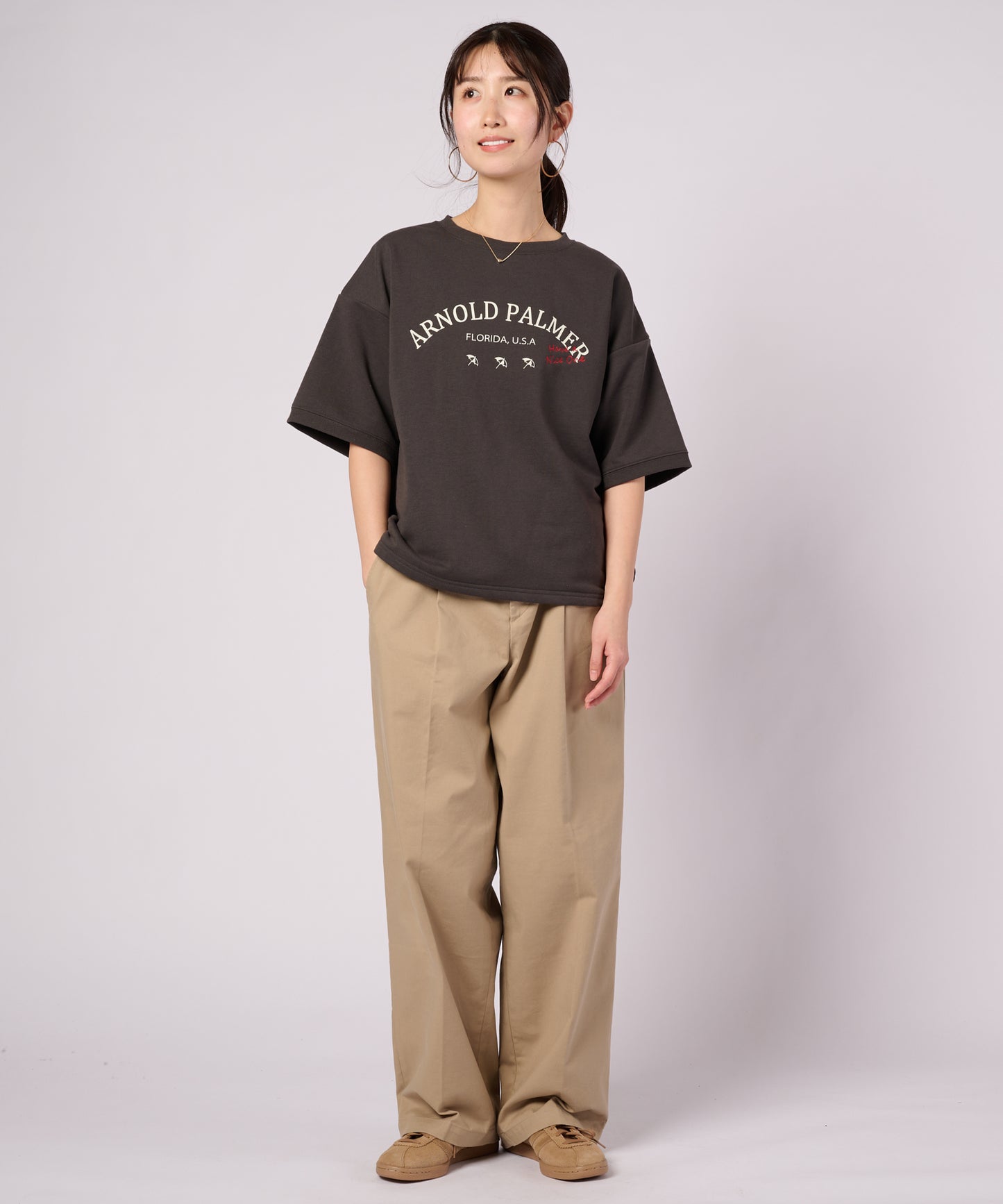 裏毛グラフィック プルオーバー