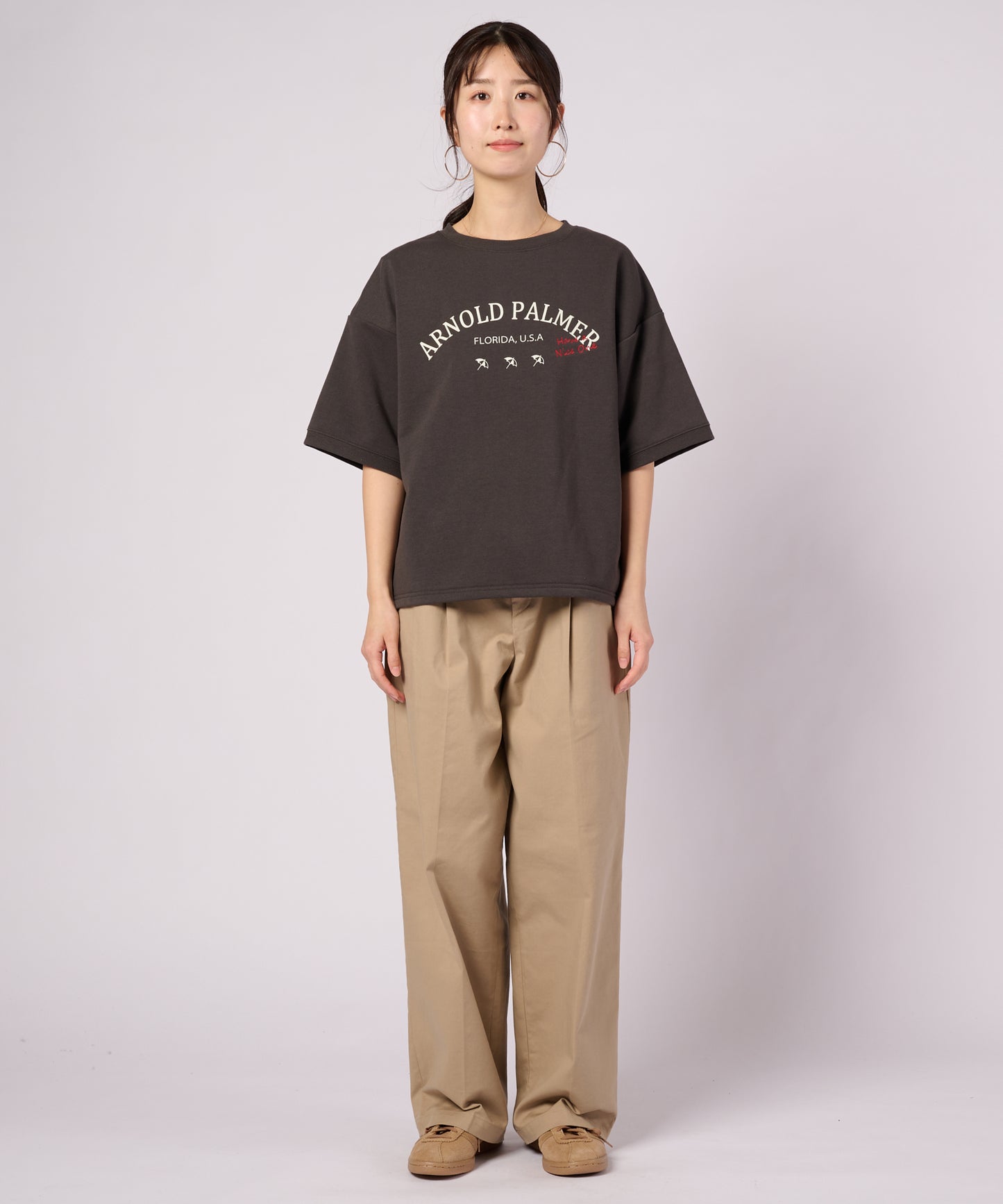 裏毛グラフィック プルオーバー