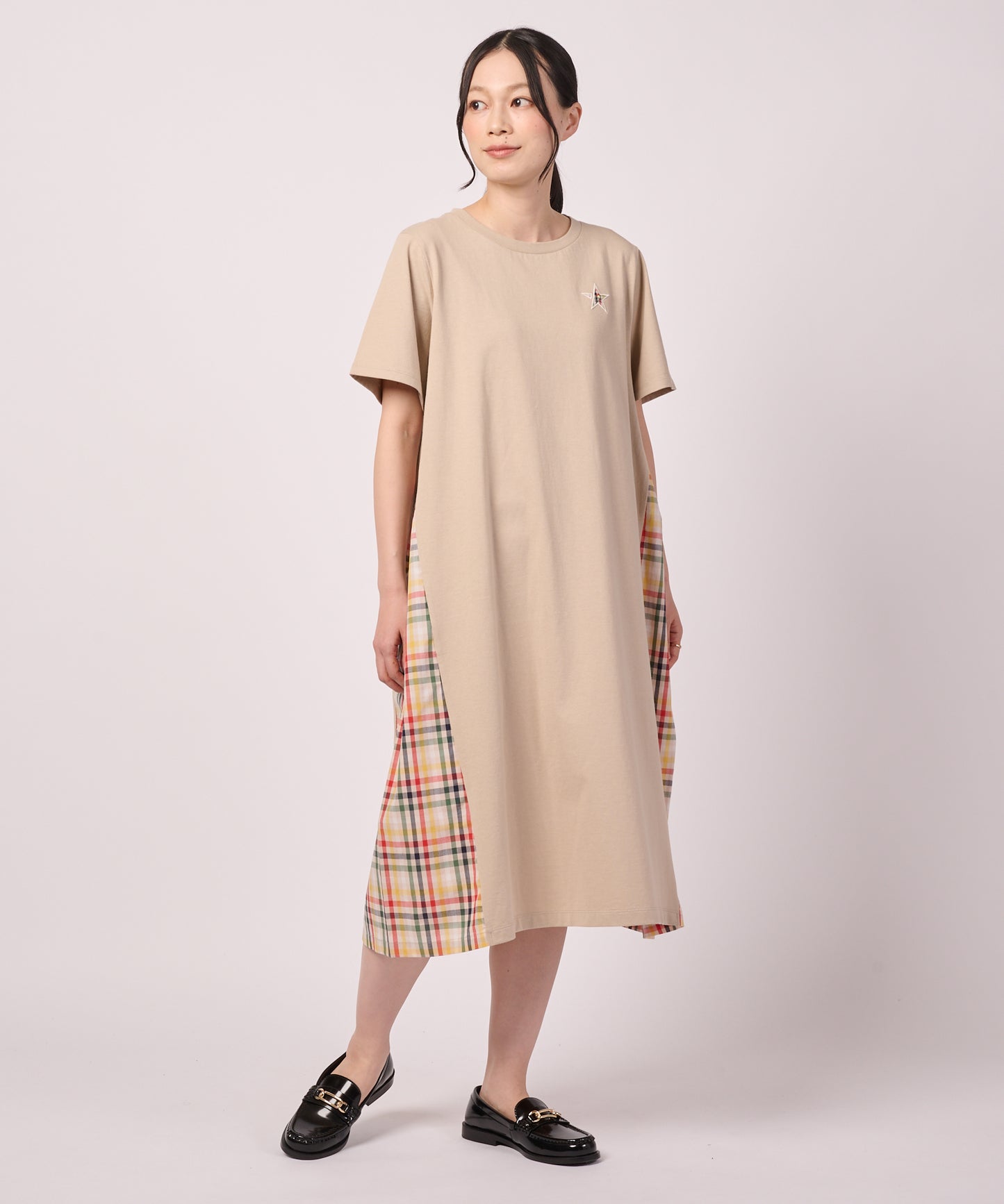 【レビューポイント対象アイテム】スターモチーフ ワンピース