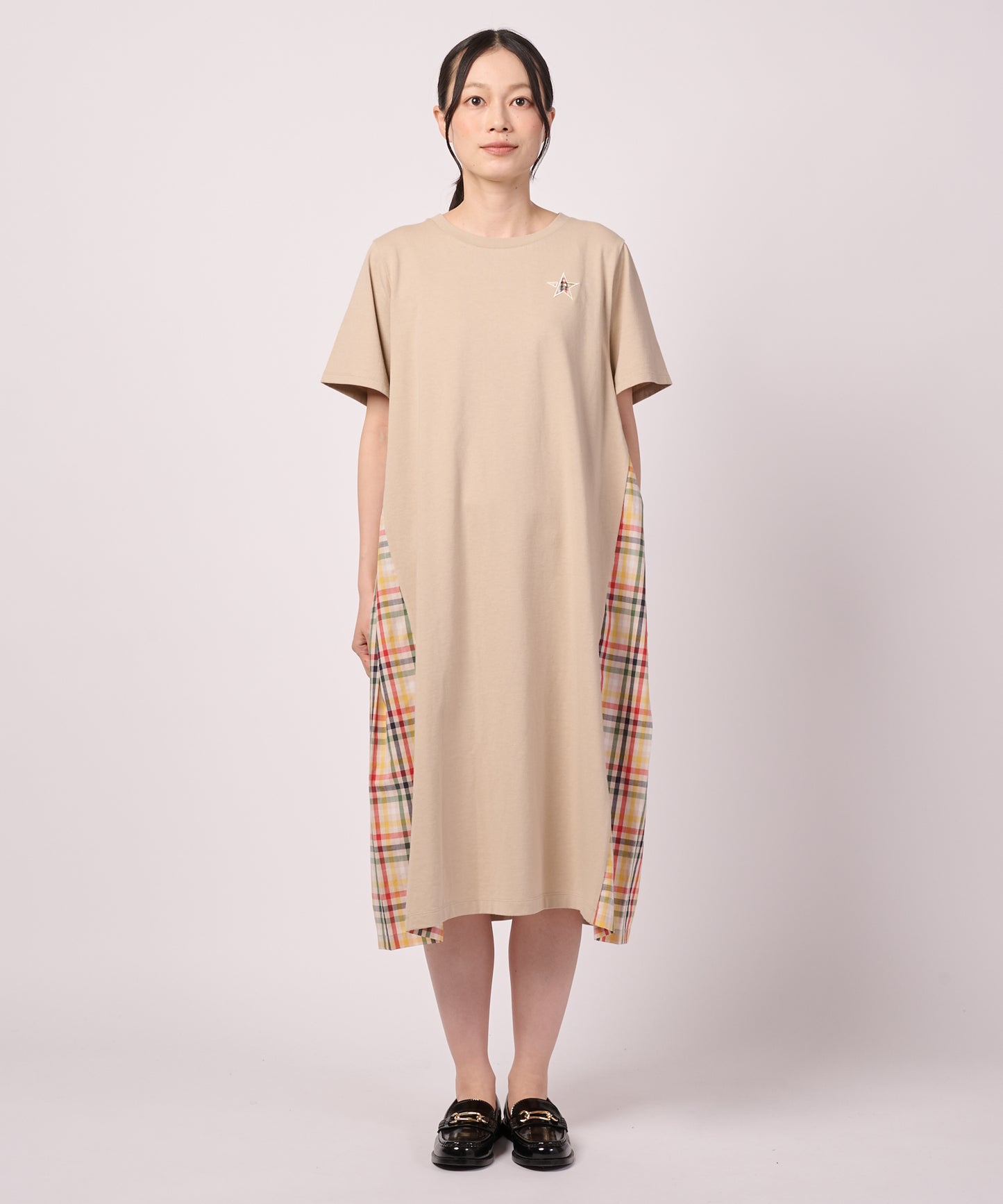 【レビューポイント対象アイテム】スターモチーフ ワンピース