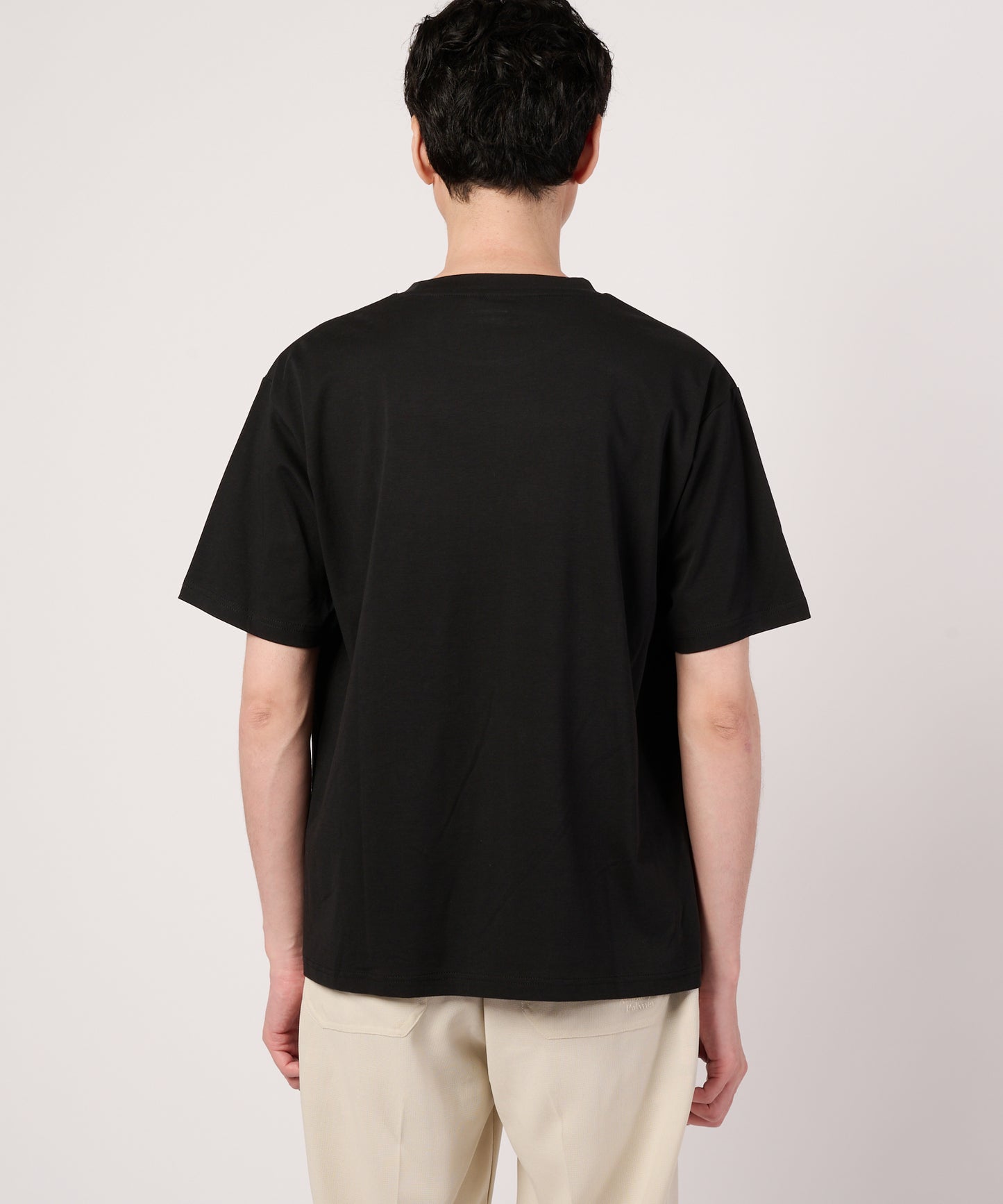 【接触冷感/UVカット】スムース　シェア　ワッペンTシャツ