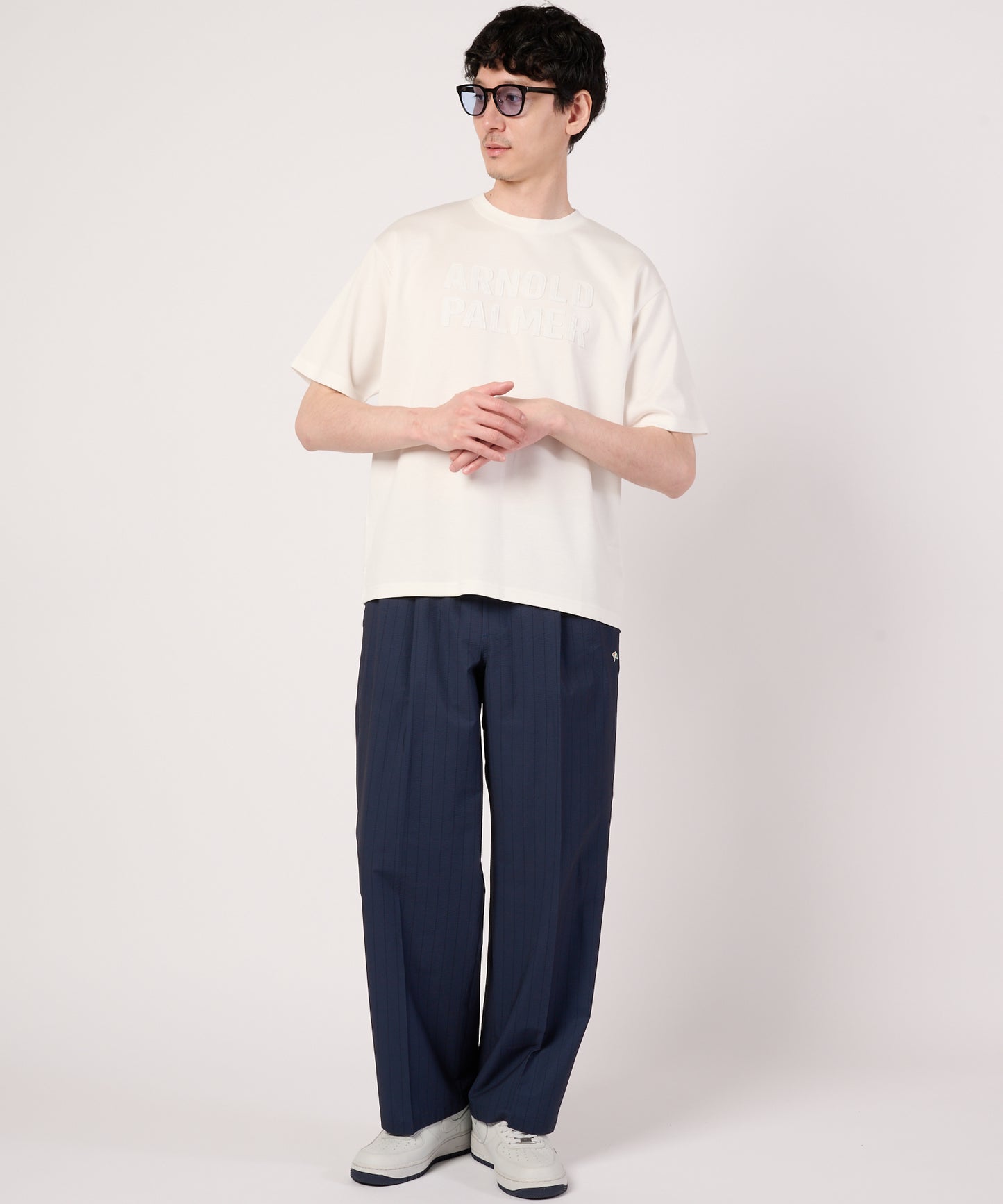 【接触冷感/UVカット】シルキーダンボール　シェア　ロゴTシャツ