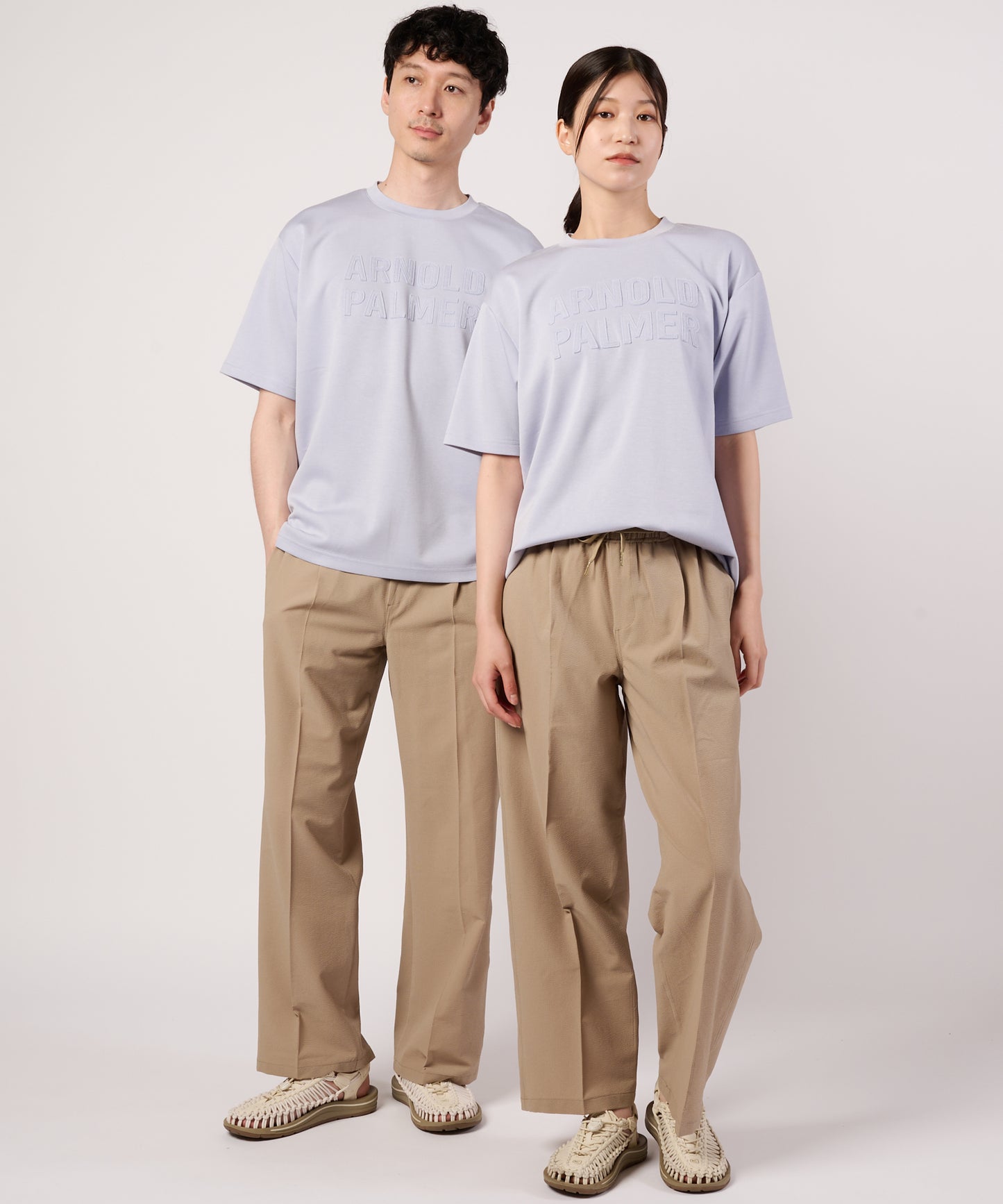 【接触冷感/UVカット】シルキーダンボール　シェア　ロゴTシャツ