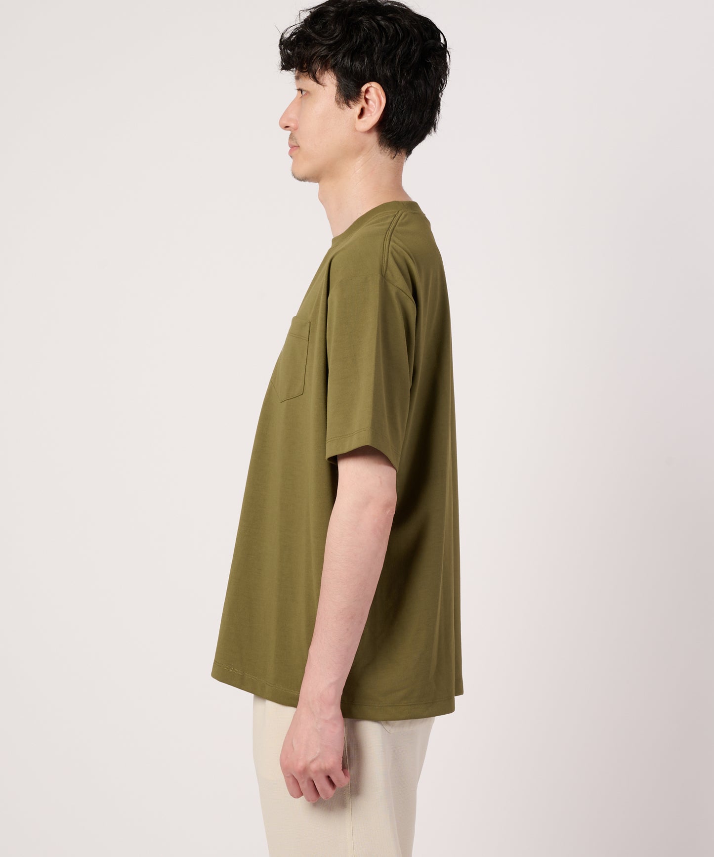 【予約アイテム】シェア　コットンタッチ　ミニマルロゴTシャツ