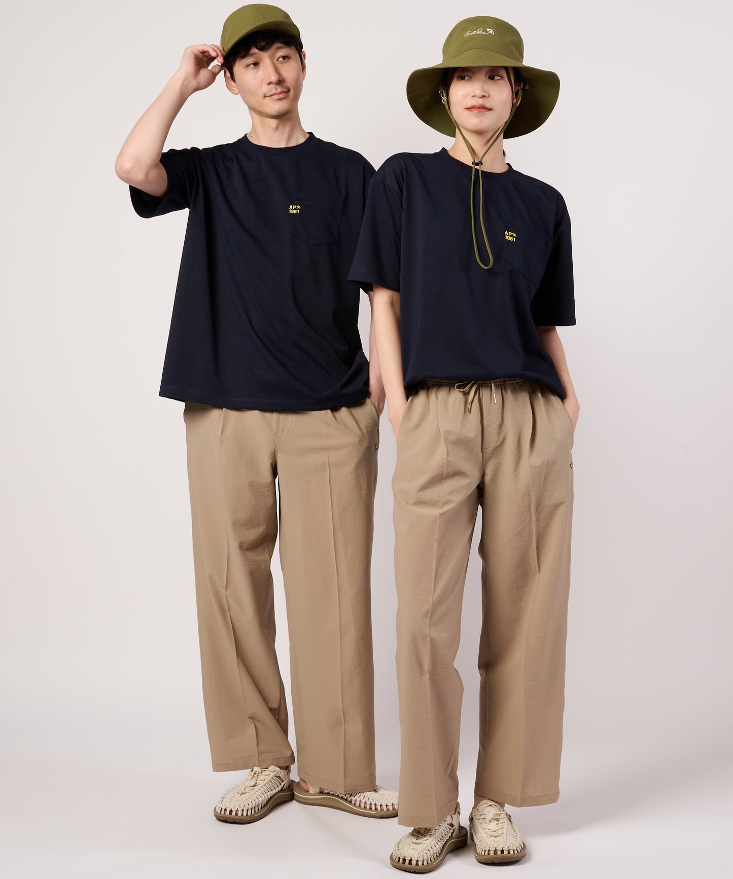 【予約アイテム】シェア　コットンタッチ　ミニマルロゴTシャツ