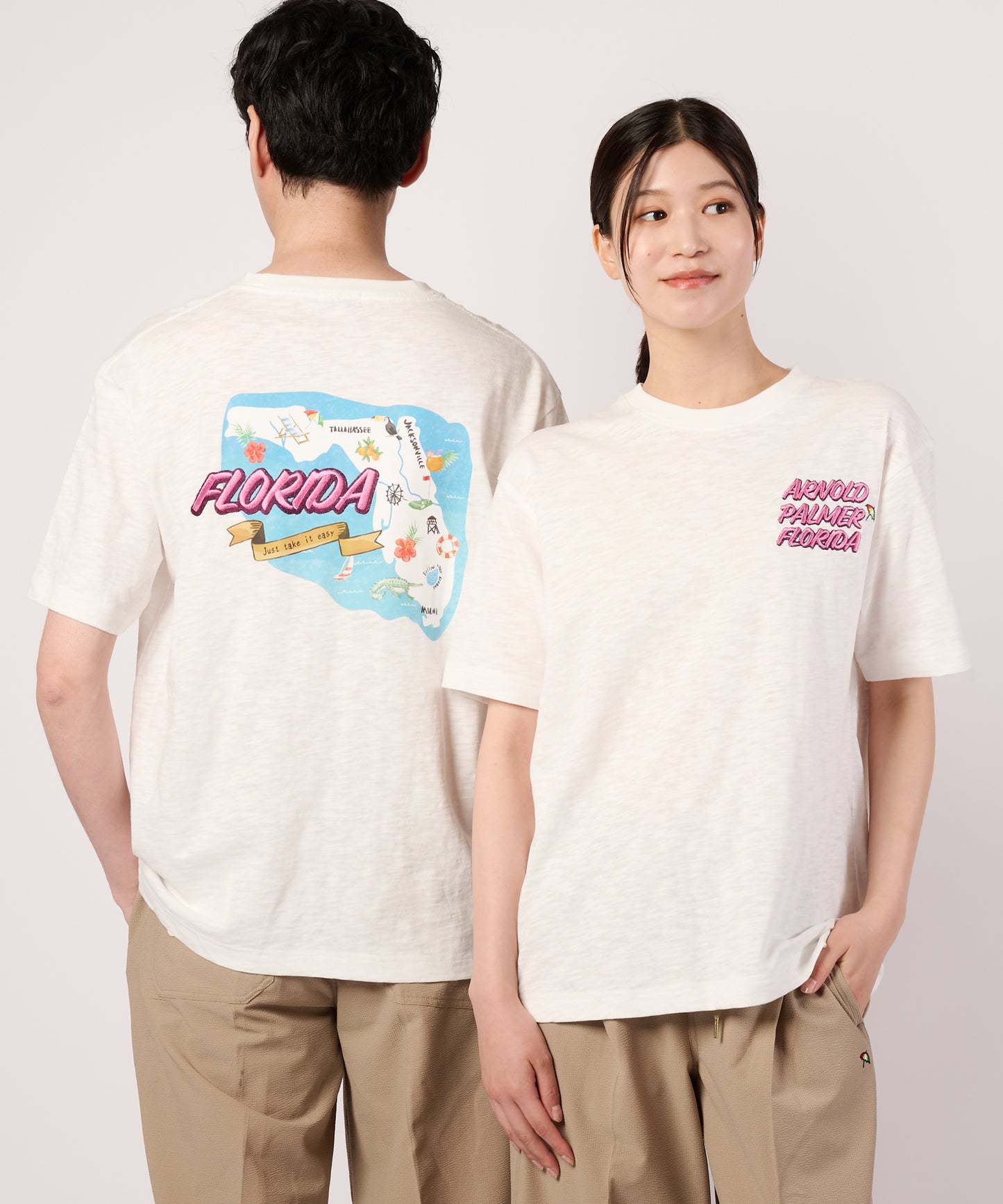シェア　アロハモチーフTシャツ