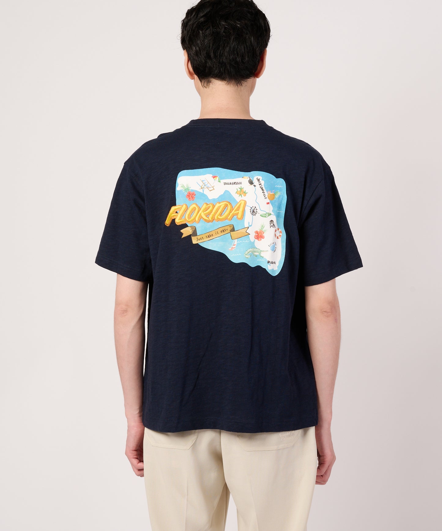 シェア　アロハモチーフTシャツ