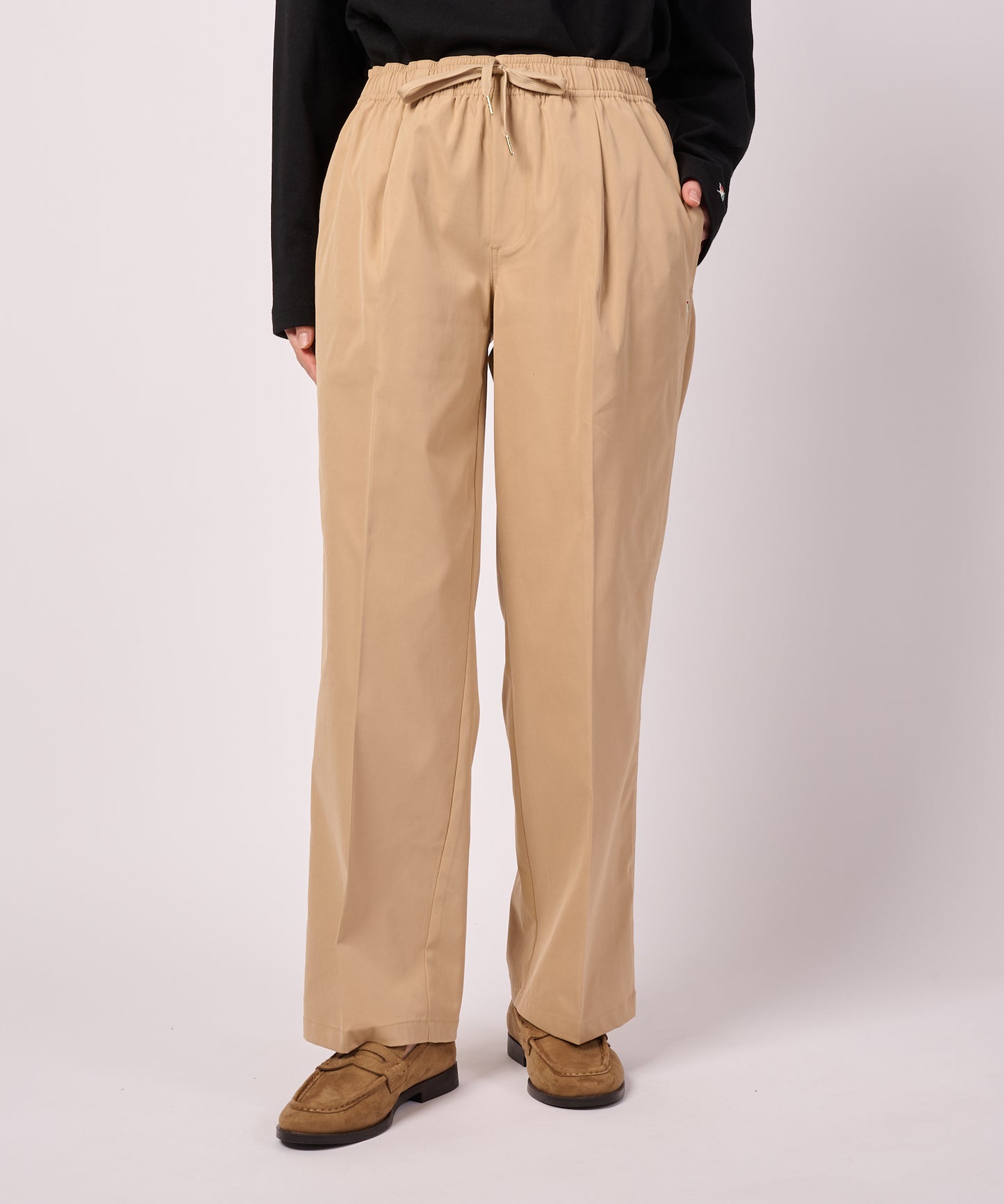 テックストレッチ シェア ワイドパンツ