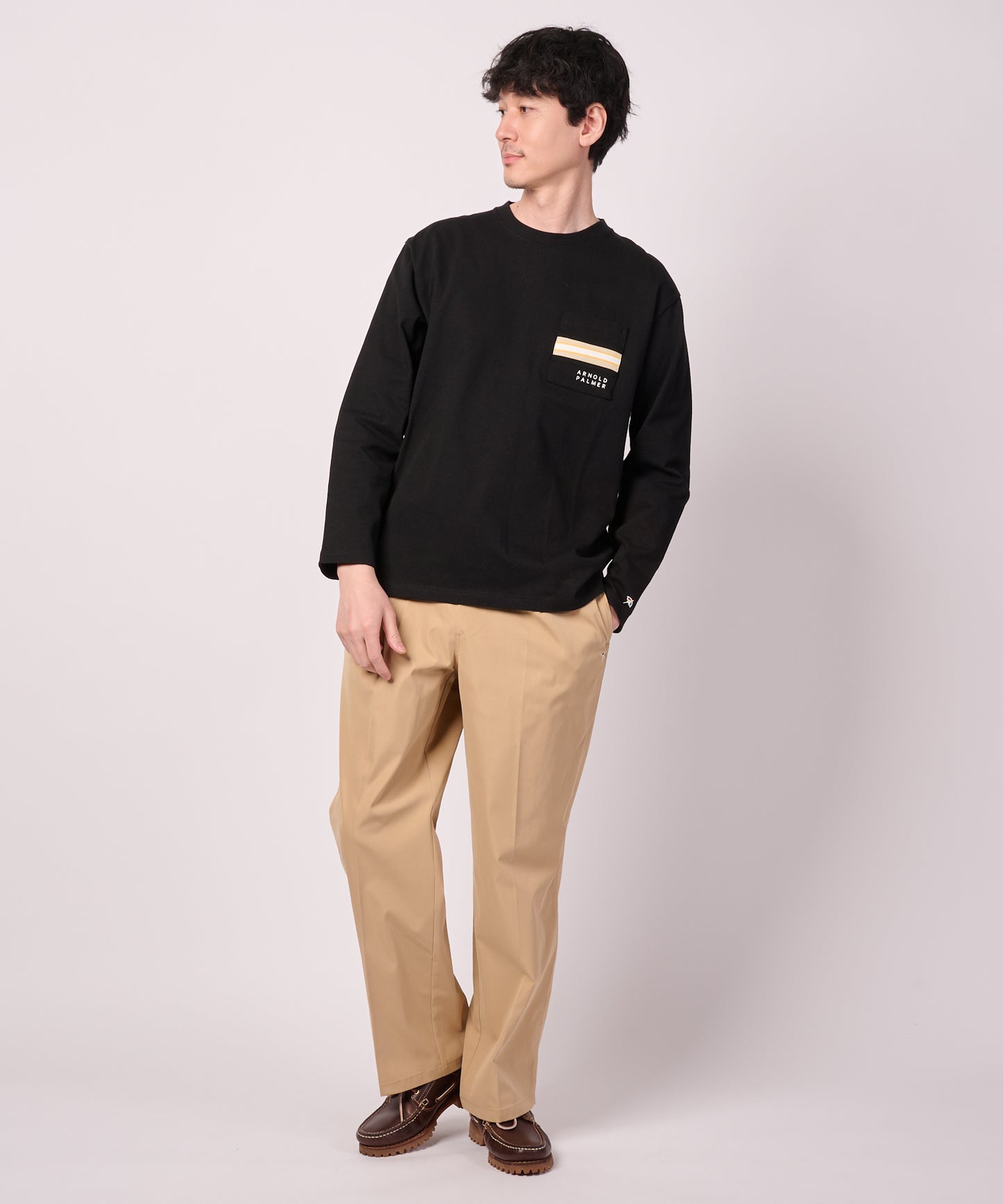 テックストレッチ シェア ワイドパンツ