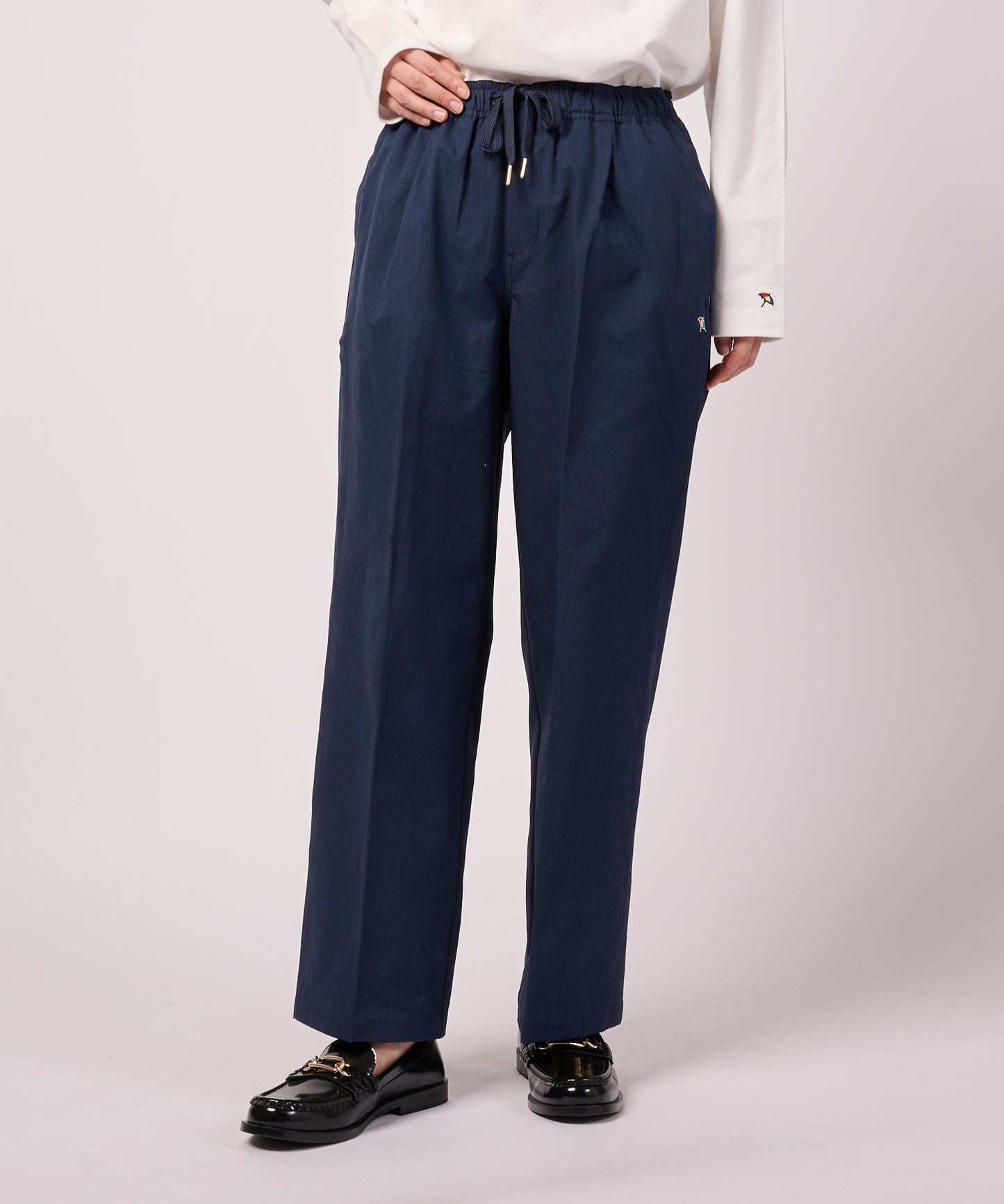 テックストレッチ シェア ワイドパンツ