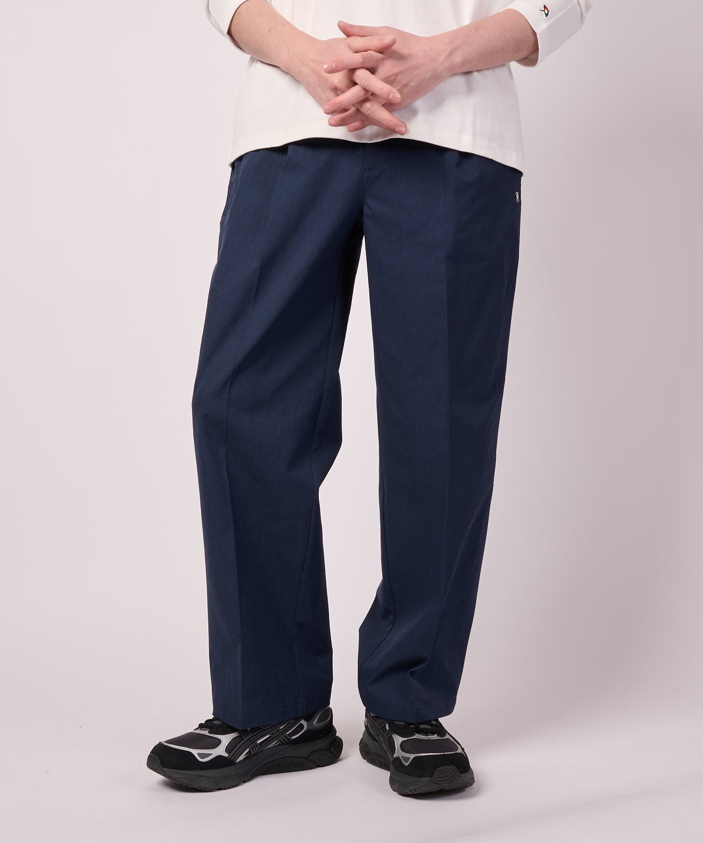 テックストレッチ シェア ワイドパンツ