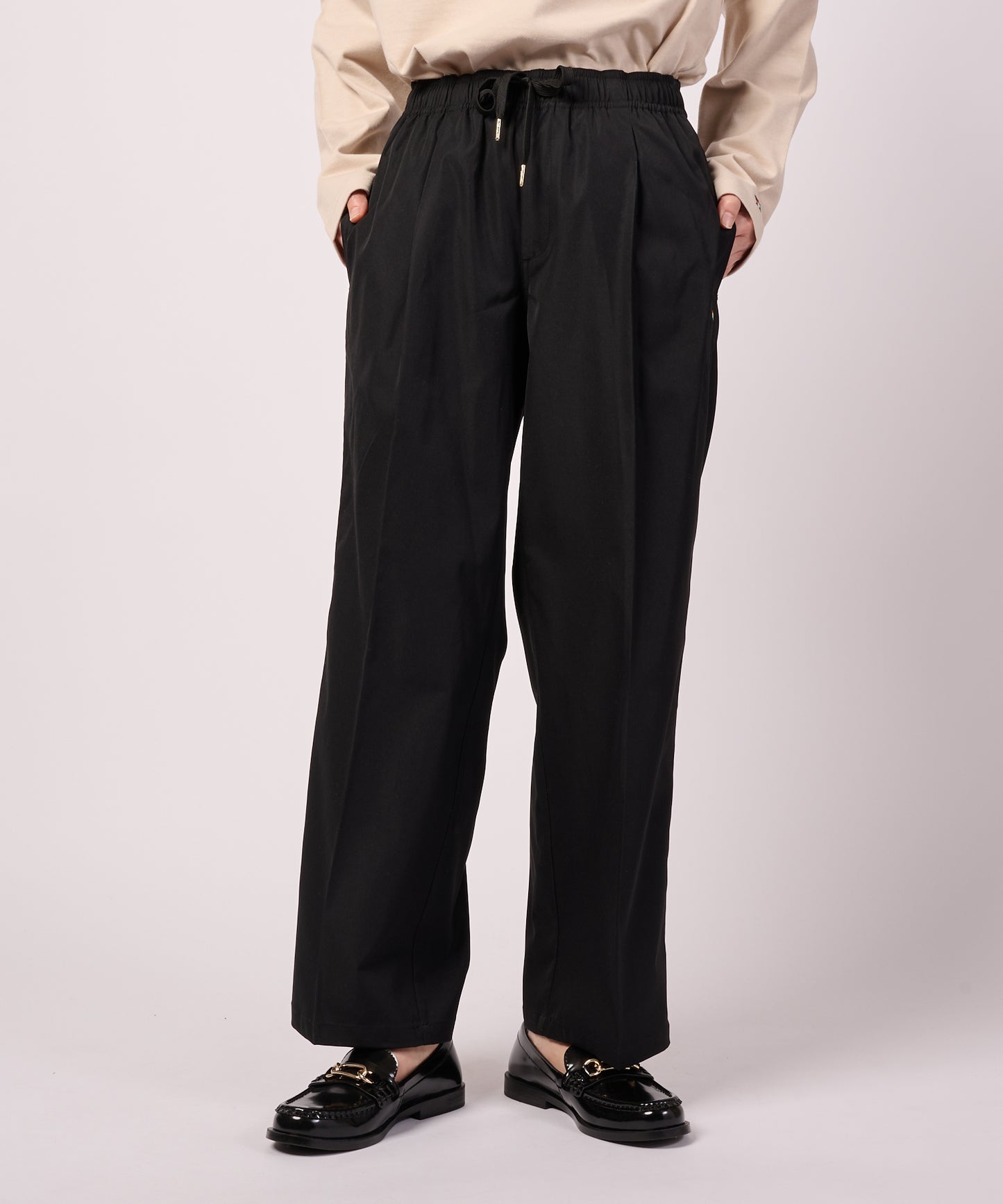 テックストレッチ シェア ワイドパンツ