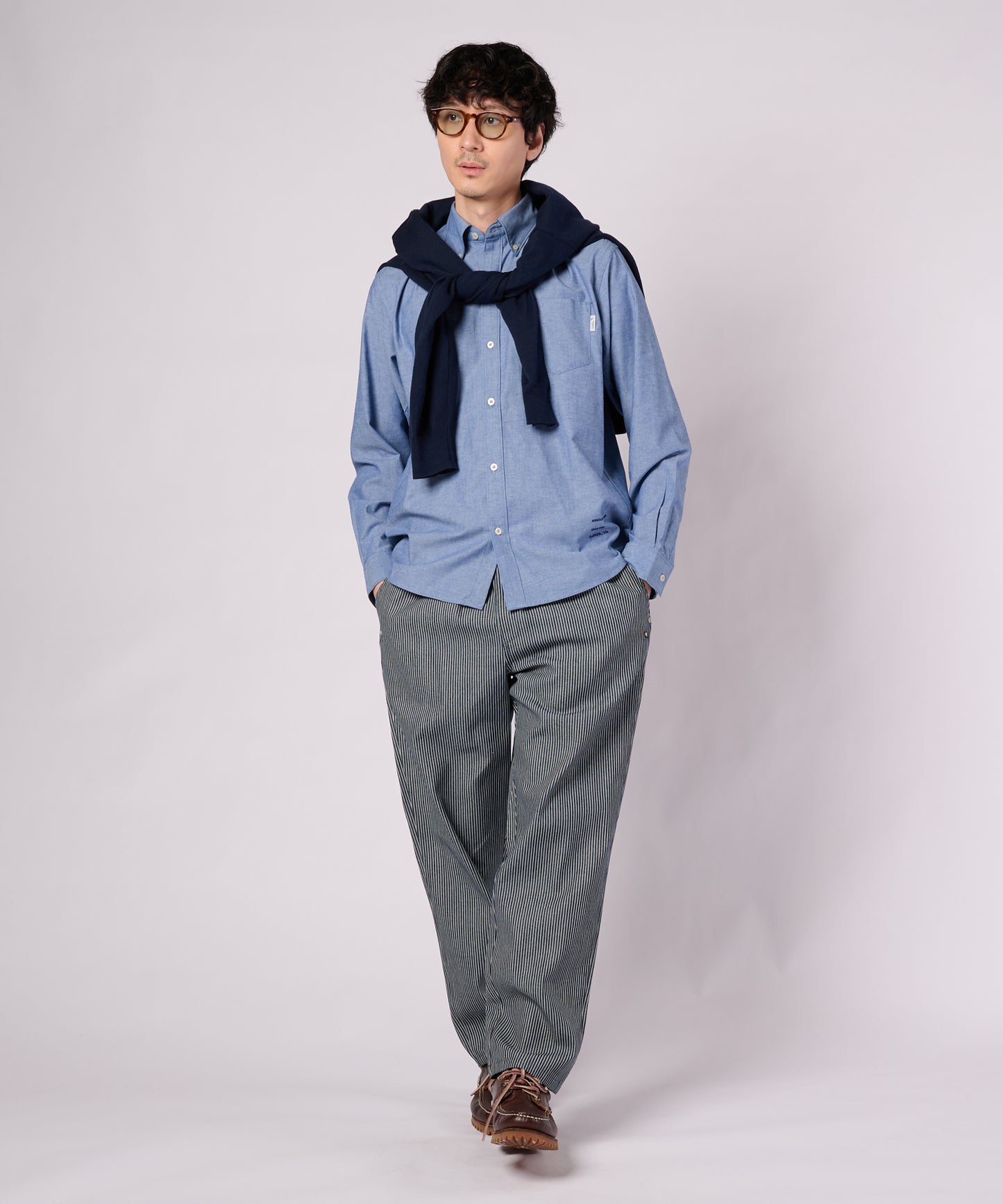 デニムライク ワンサイズパンツ