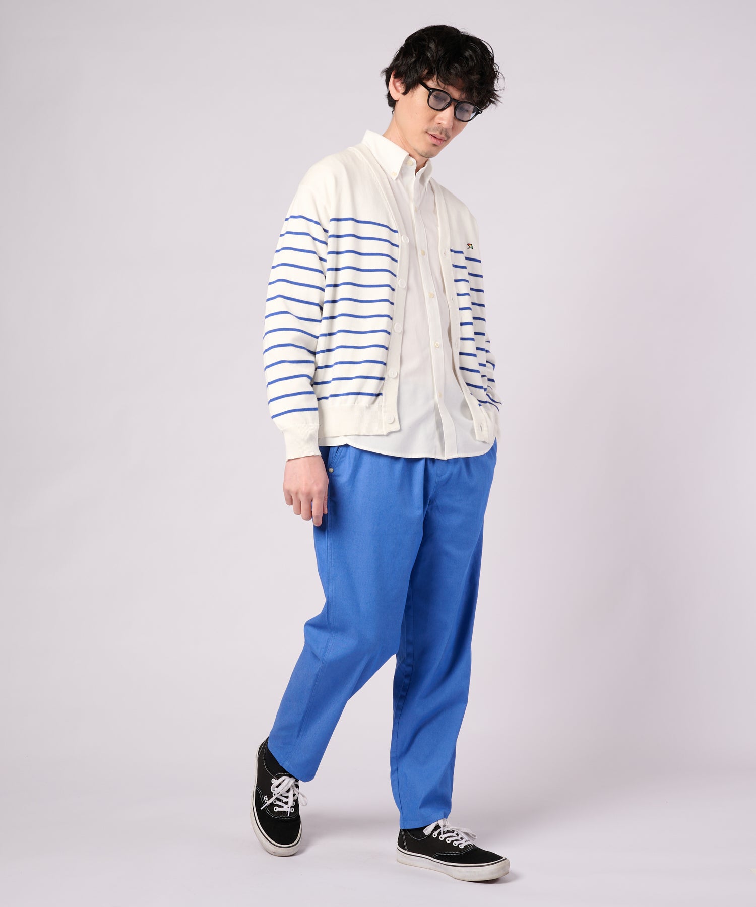 デニムライク ワンサイズパンツ（デニムパンツ/ユニセックス