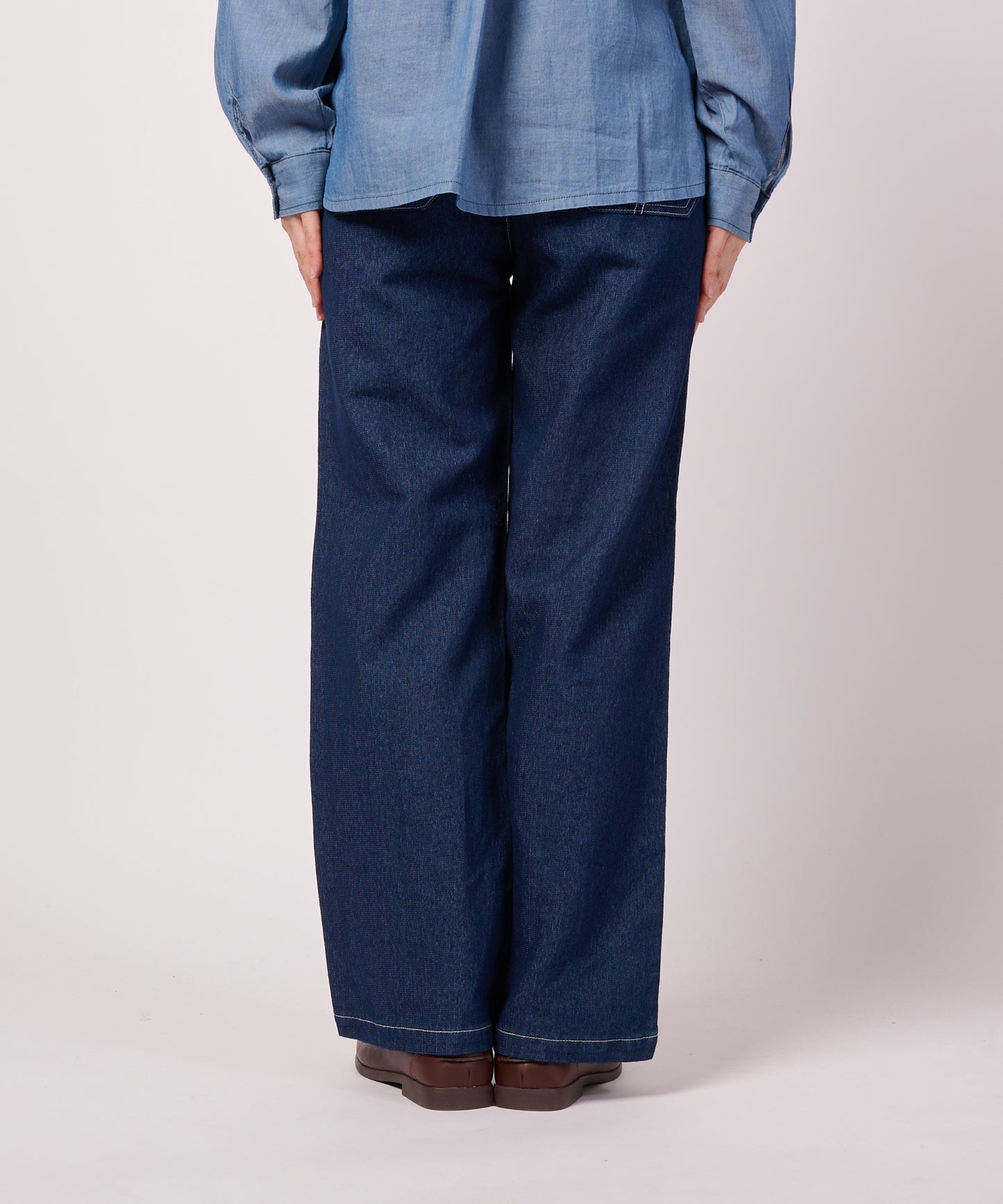 【LOFTAIRDENIM＆DUCK】イージー ストレートパンツ