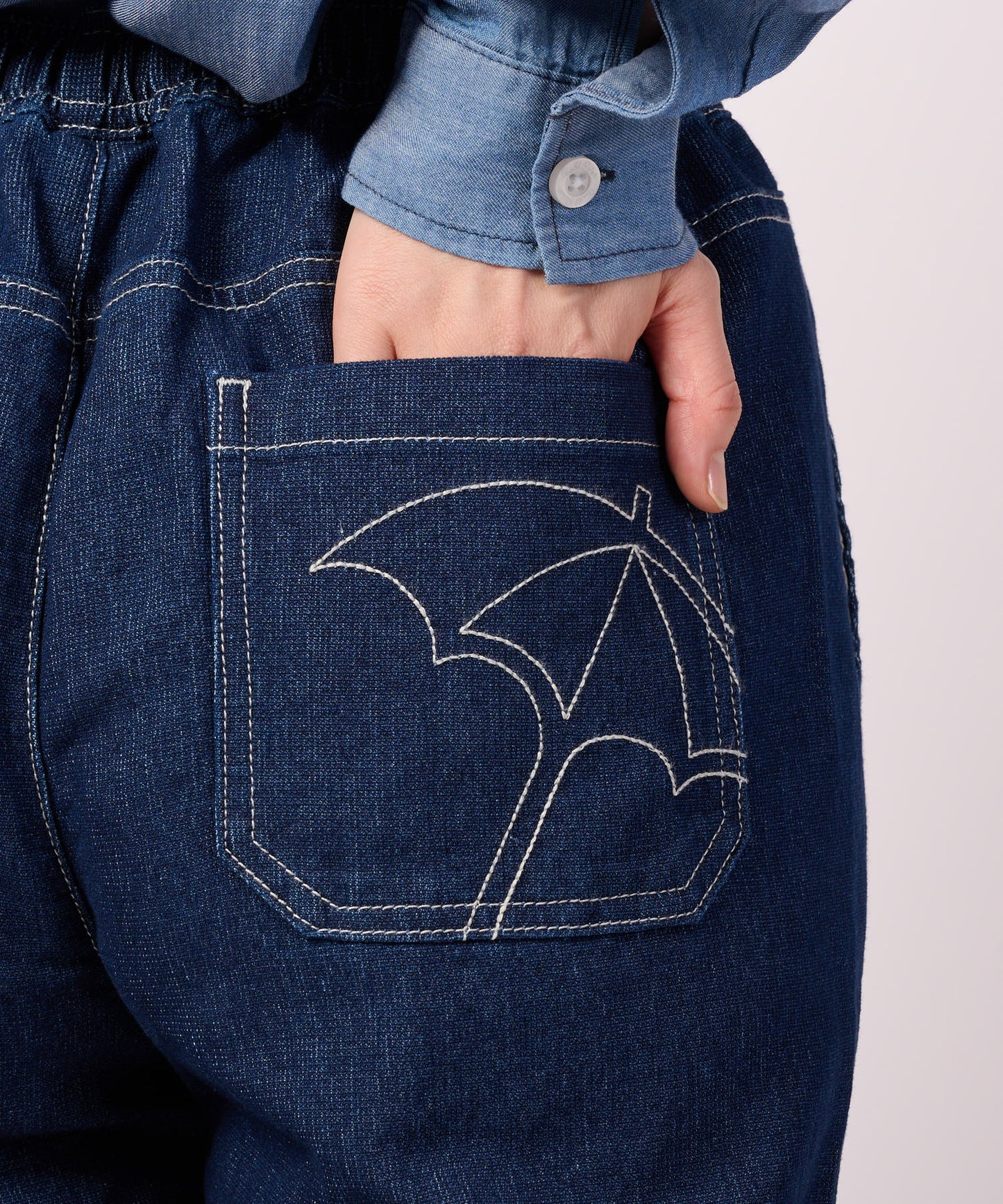 【LOFTAIRDENIM＆DUCK】イージー ストレートパンツ